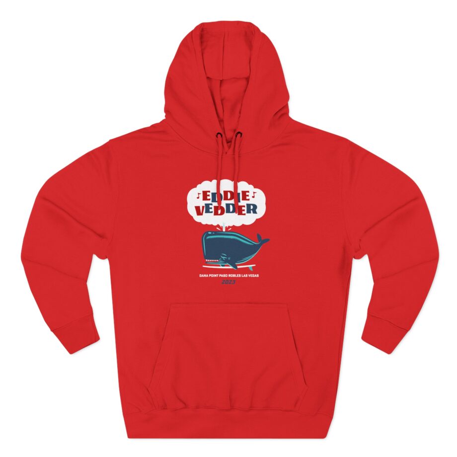 Eddie Vedder Whale Three-Panel Fleece Hoodie