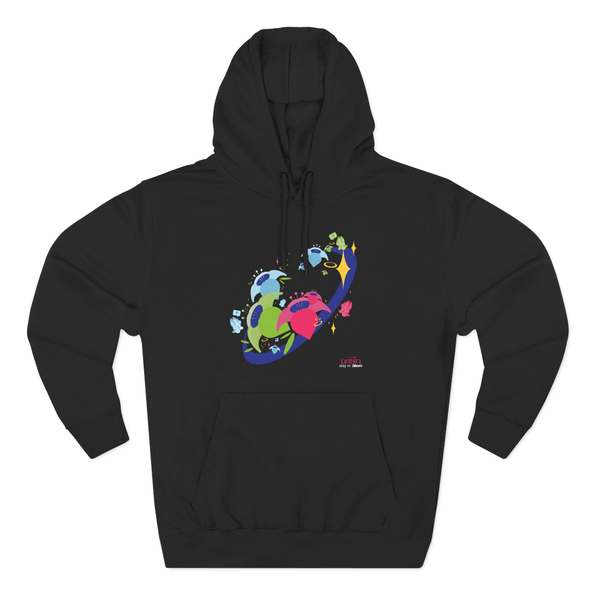 Dabin Stay in Bloom Pigment Dyed Three-Panel Fleece Hoodie