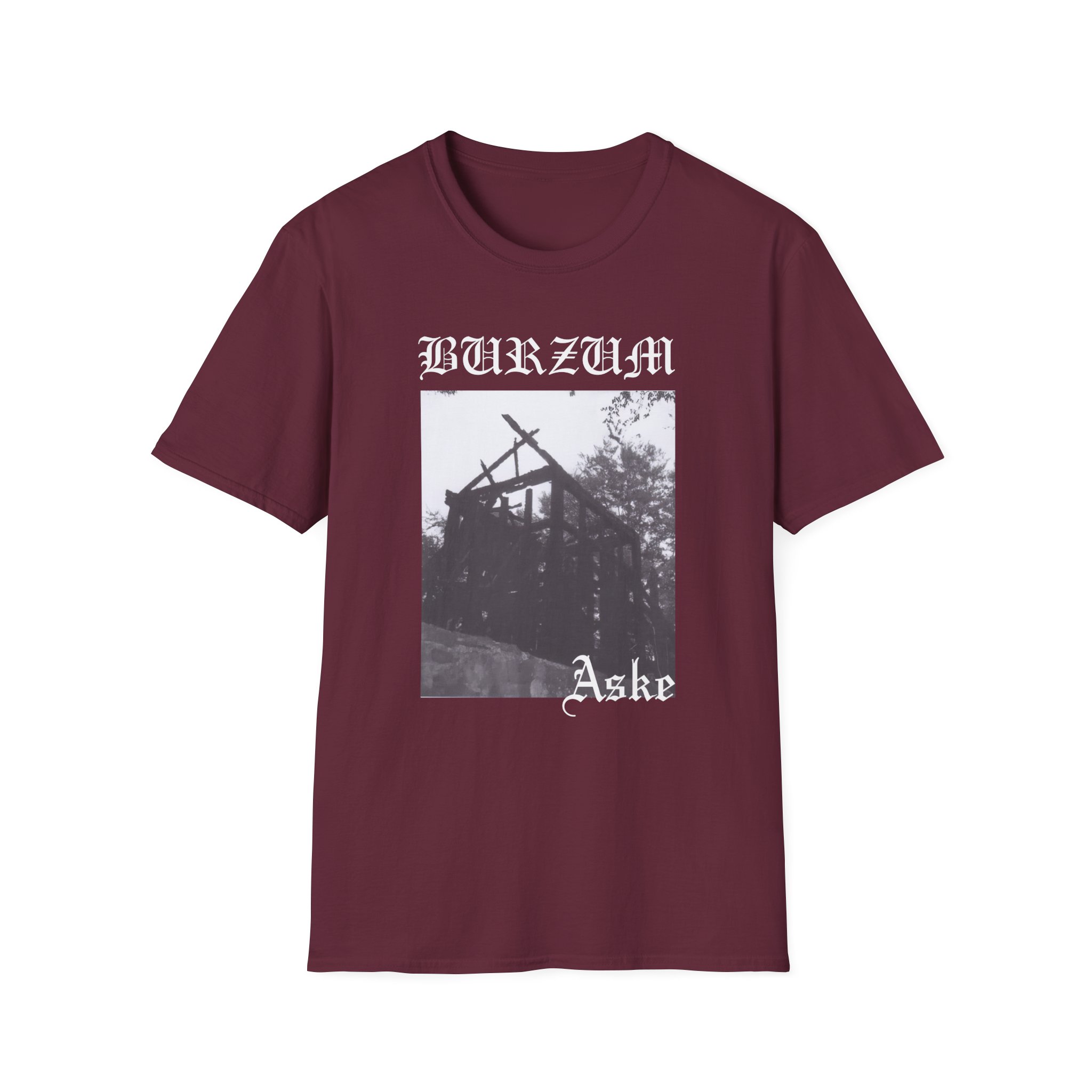 Burzum Aske Unisex Softstyle T-Shirt
