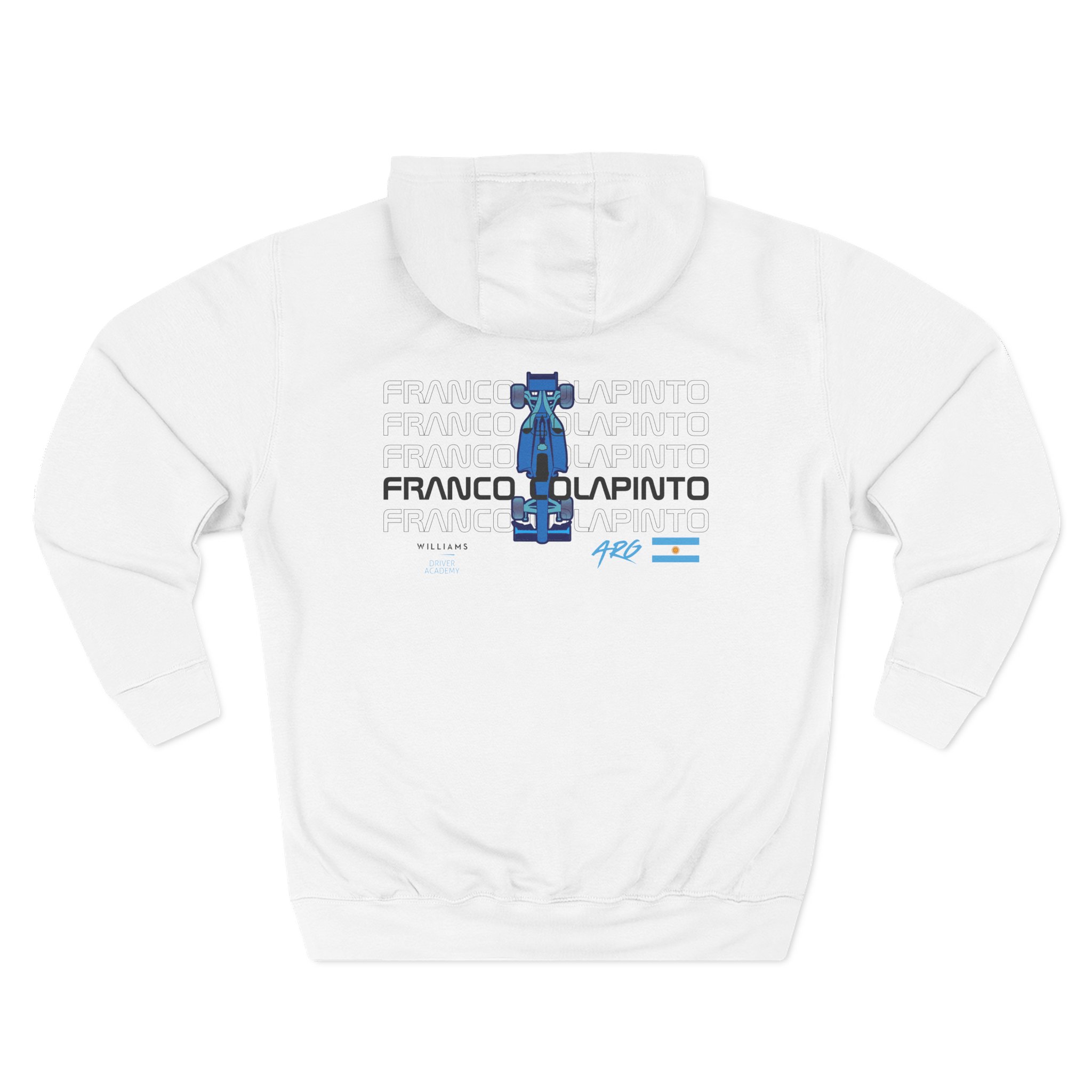 Franco Colapinto Three-Panel Fleece Hoodie