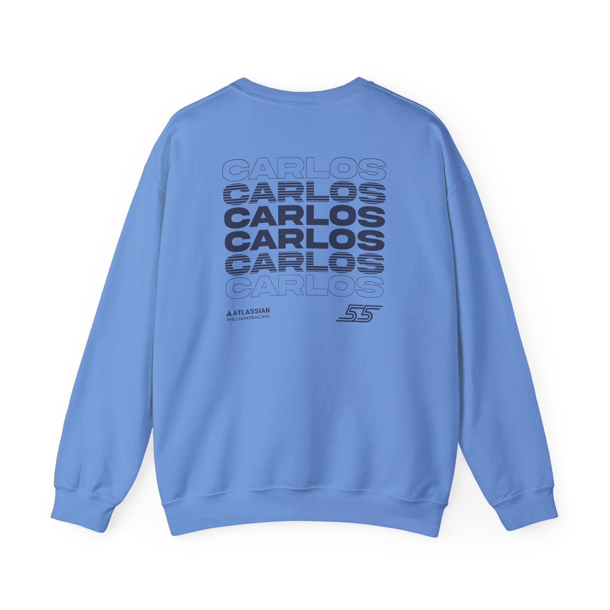 Carlos Sainz Atlassian Williams Racing Unisex Heavy Blendâ„¢ Crewneck Sweatshirt
