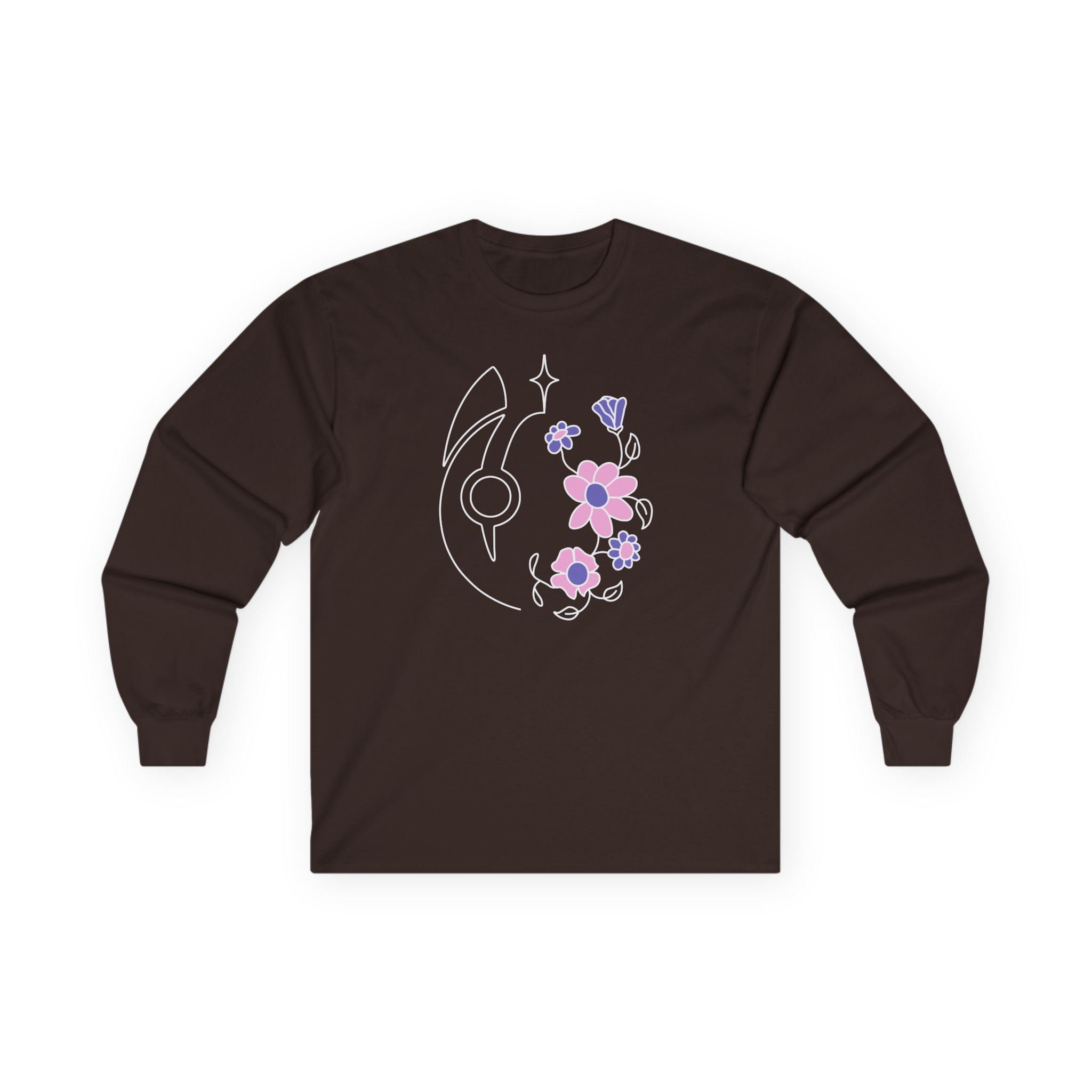 Dabin Embroidered Charcoal Unisex Ultra Cotton Long Sleeve Tee