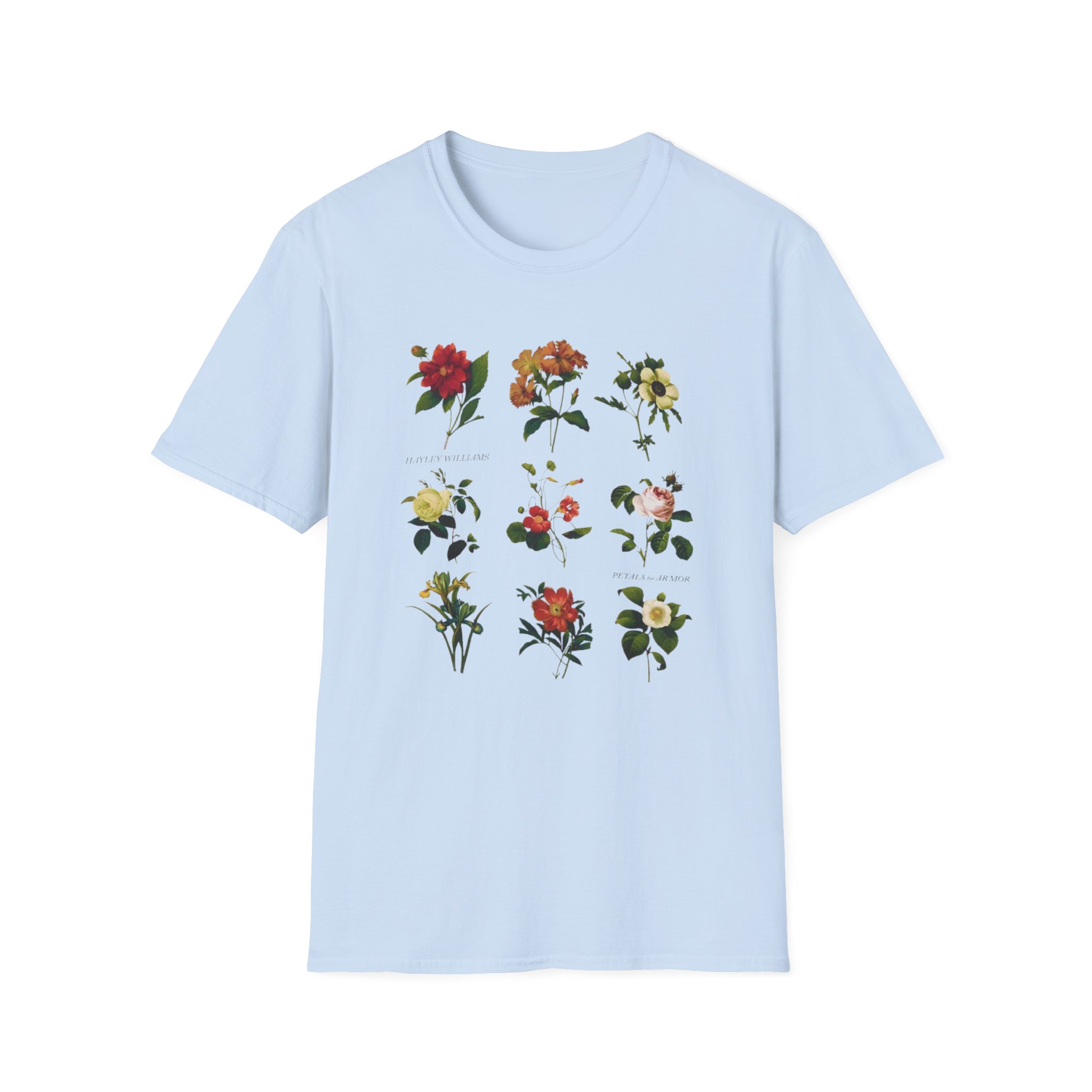 Hayley Williams Petals for Armor Floral Girls Unisex Softstyle T-Shirt