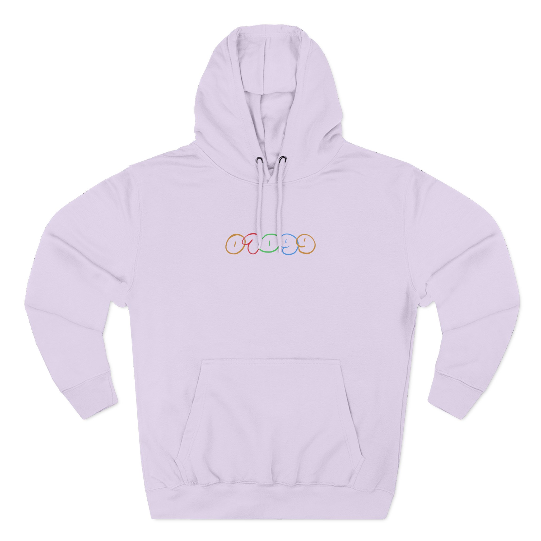 01099 Ist Die Family Three-Panel Fleece Hoodie