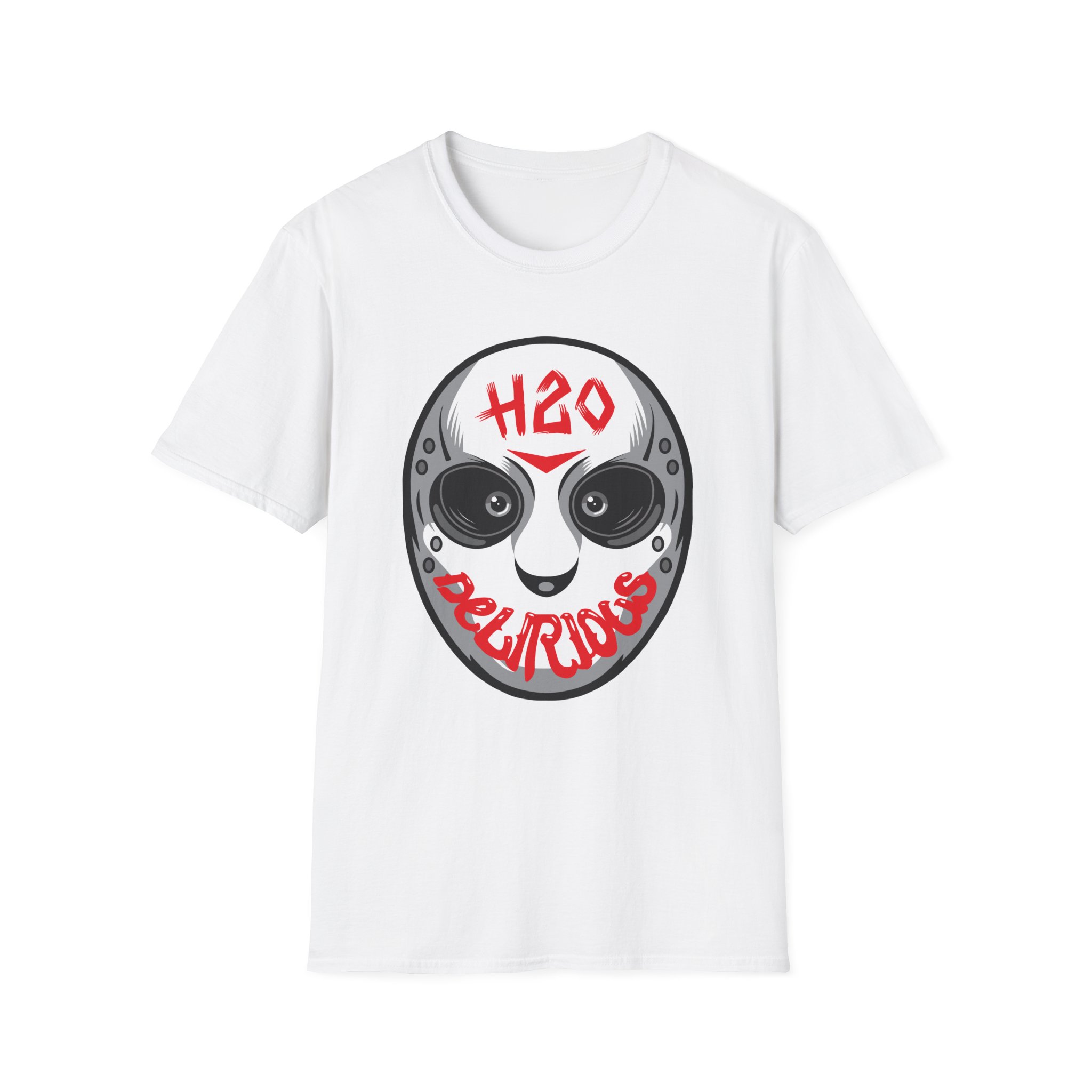 H2odelirious Face Mask Logo Unisex Softstyle T-Shirt