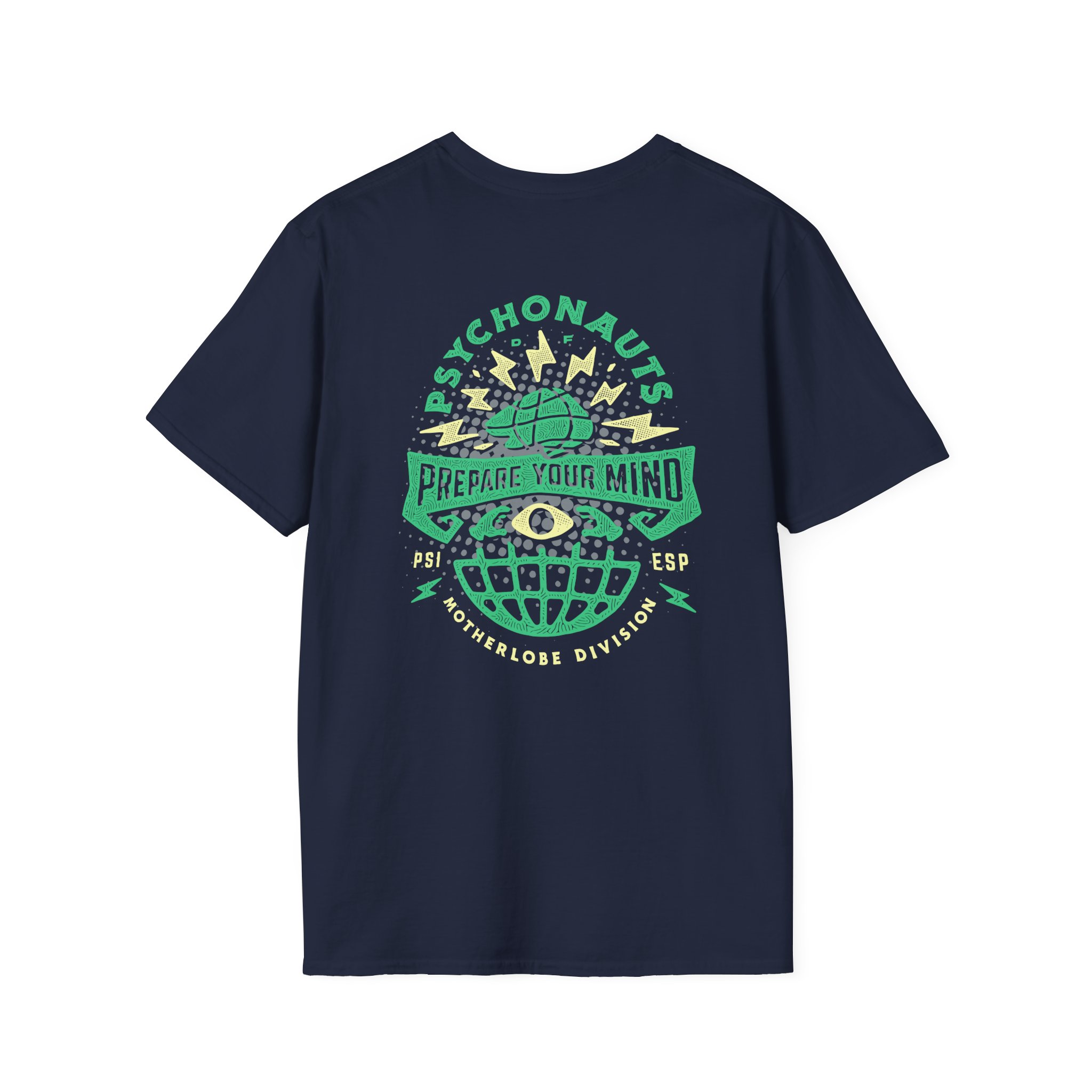 Double Fine Psychic Agency Unisex Softstyle T-Shirt