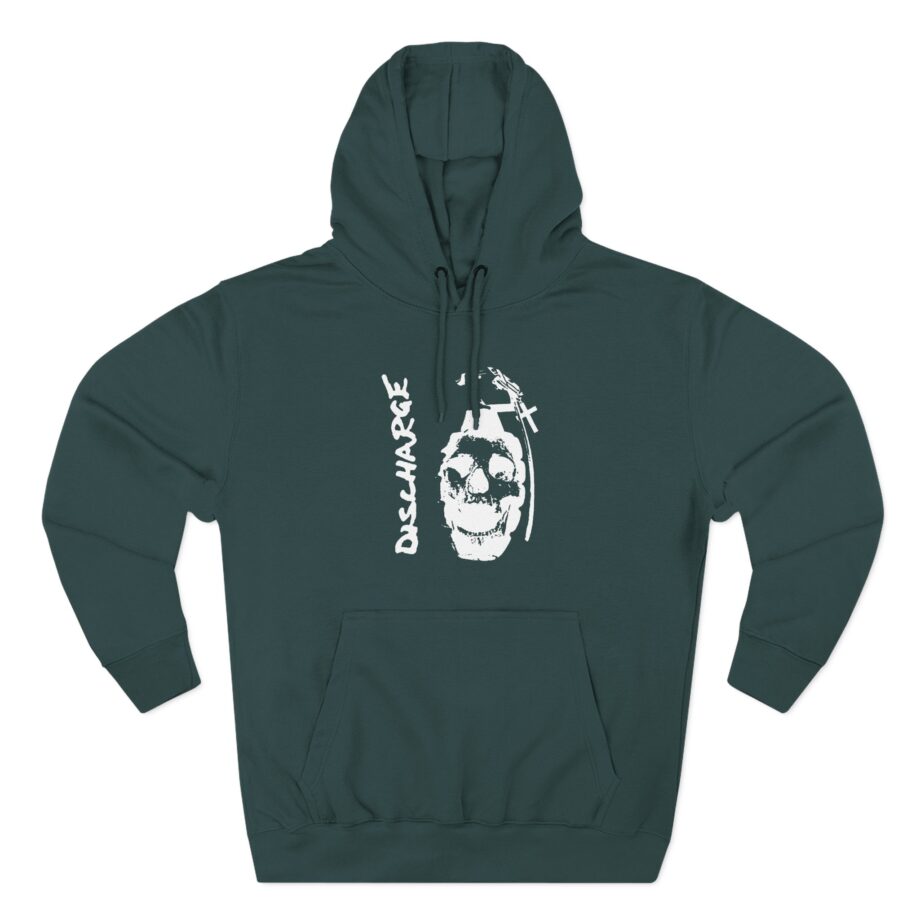 Discharge Grenade Three-Panel Fleece Hoodie
