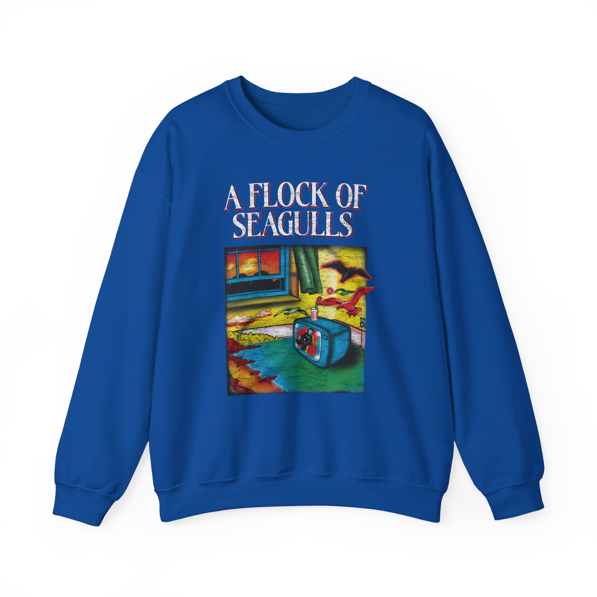 A Flock of Seagulls I Ran Tour Unisex Heavy Blendâ„¢ Crewneck Sweatshirt