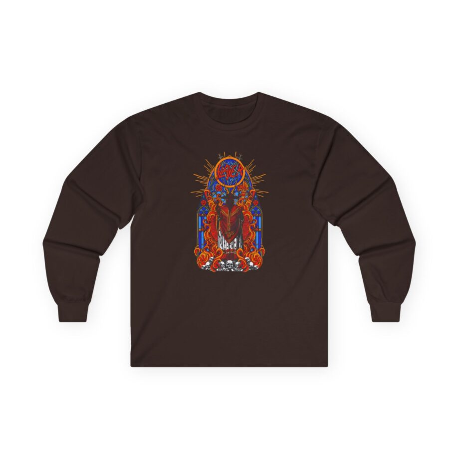 Slayer Goatgod Stained Glass Unisex Ultra Cotton Long Sleeve Tee