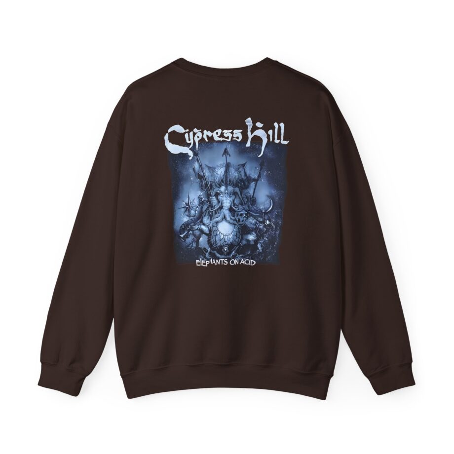 Cypress Hill Elephants on Acid Unisex Heavy Blend™ Crewneck Sweatshirt