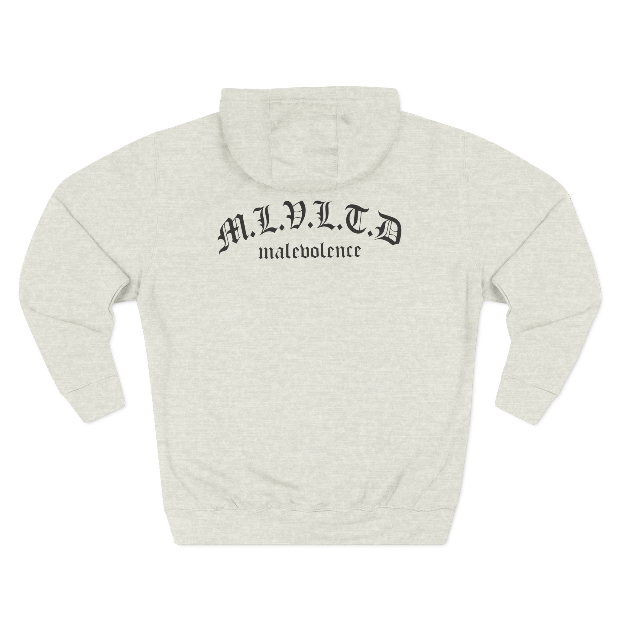 Malevolence Malev Graff Three-Panel Fleece Hoodie