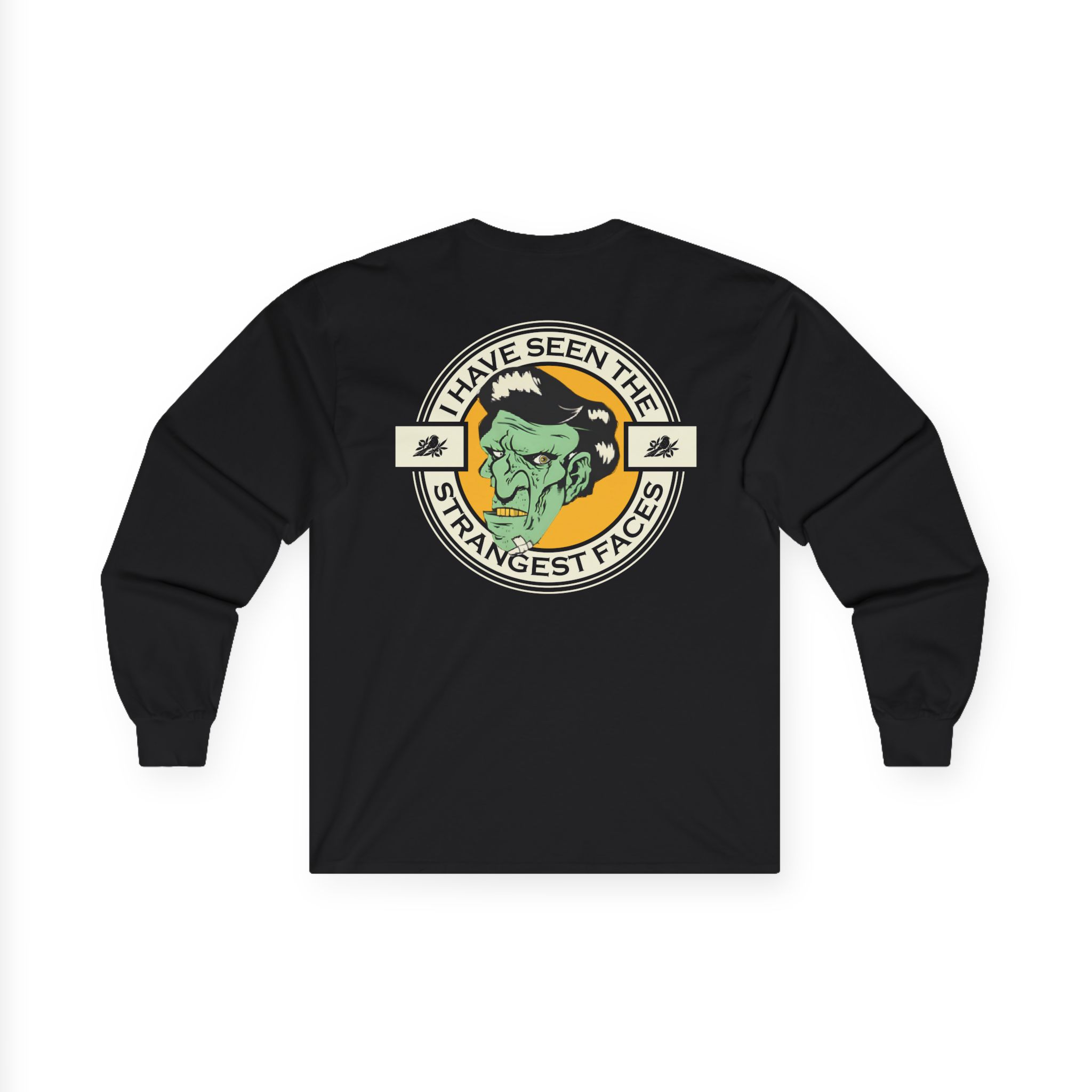 Bayside Strangest Faces Unisex Ultra Cotton Long Sleeve Tee