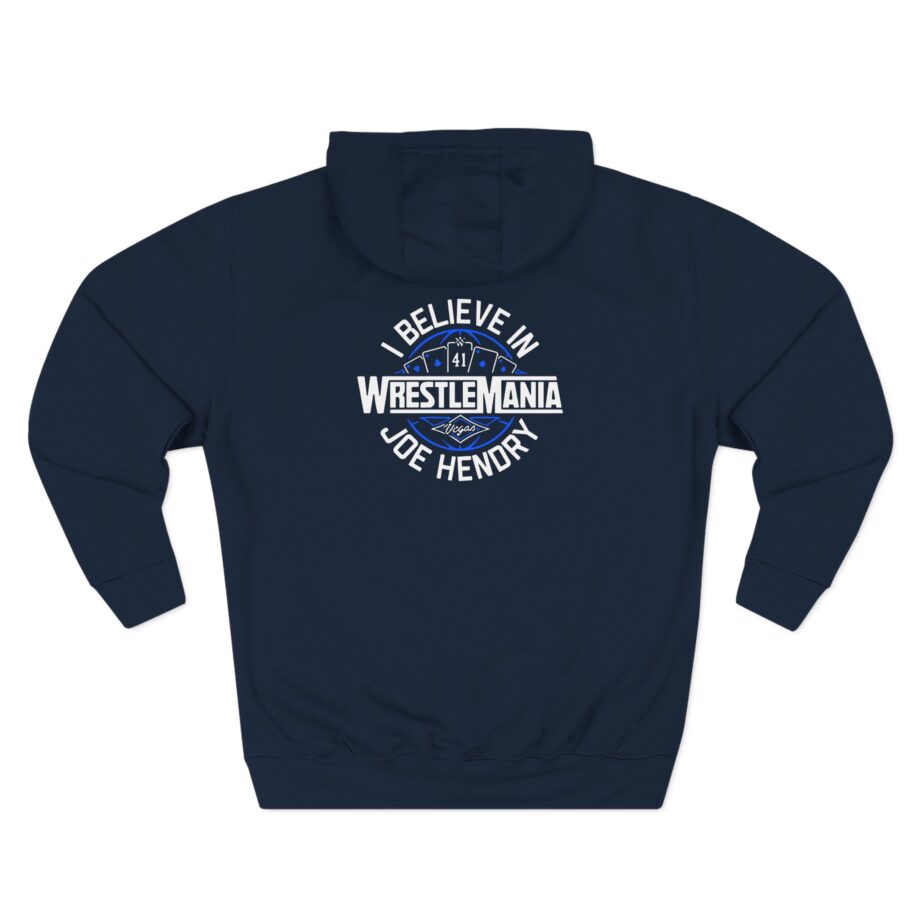 Joe Hendry WrestleMania 41 Logo Three-Panel Fleece Hoodie