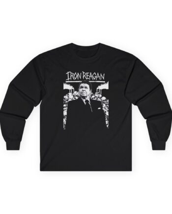 Iron Reagan Ronnie Backdrop Unisex Ultra Cotton Long Sleeve Tee