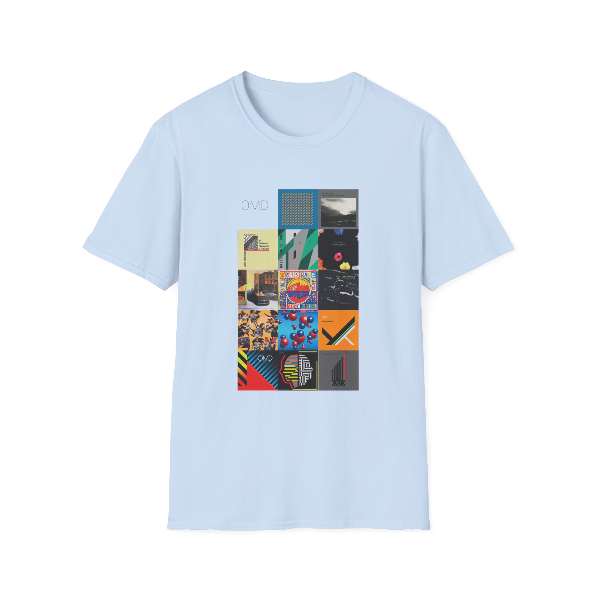 Omd Discography Unisex Softstyle T-Shirt
