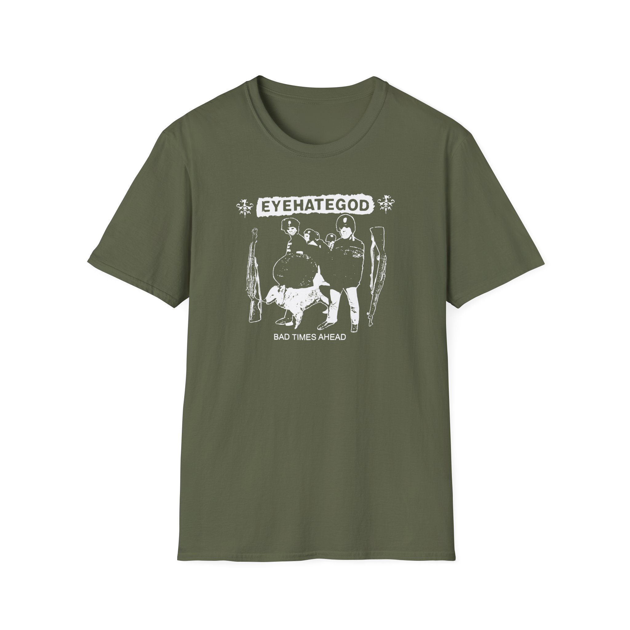 Eyehategod Bad Times Ahead Unisex Softstyle T-Shirt