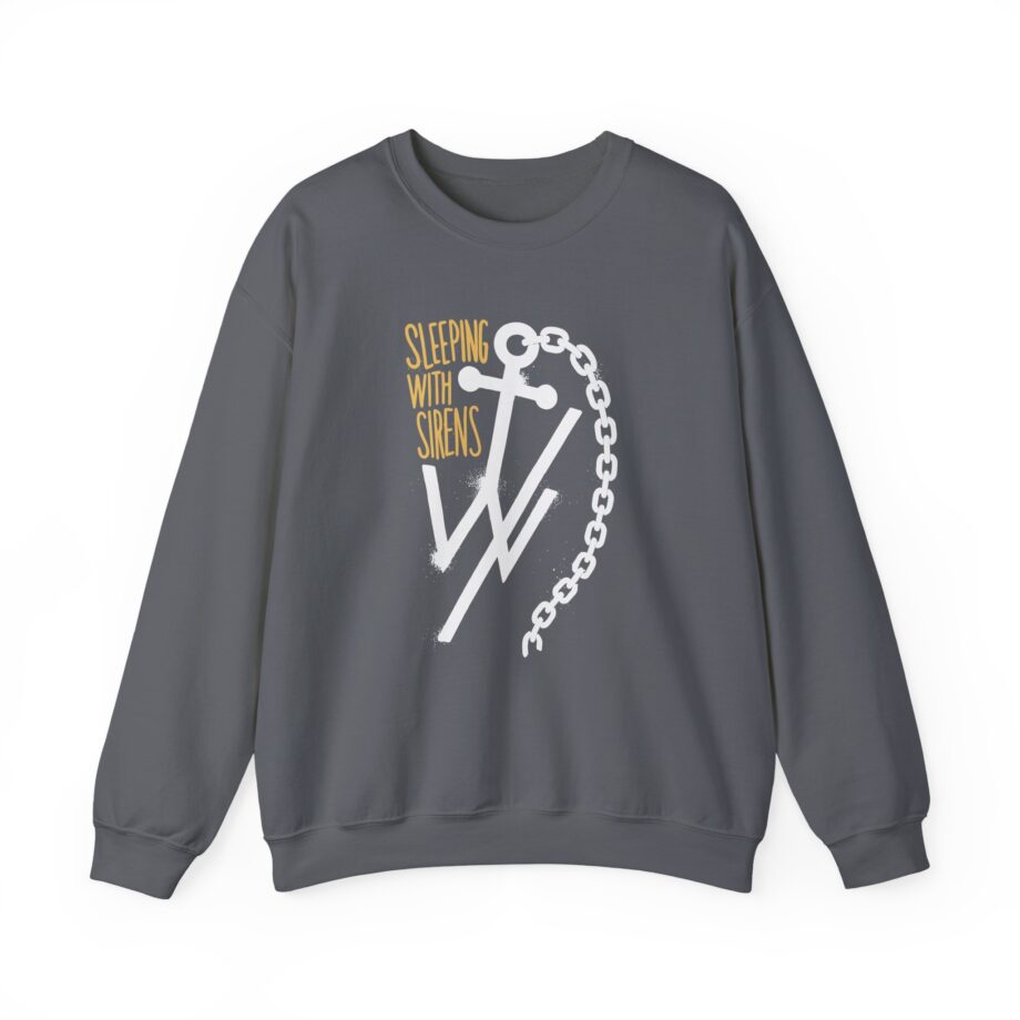 Sleeping With Sirens Anchor Chain Unisex Heavy Blend™ Crewneck Sweatshirt