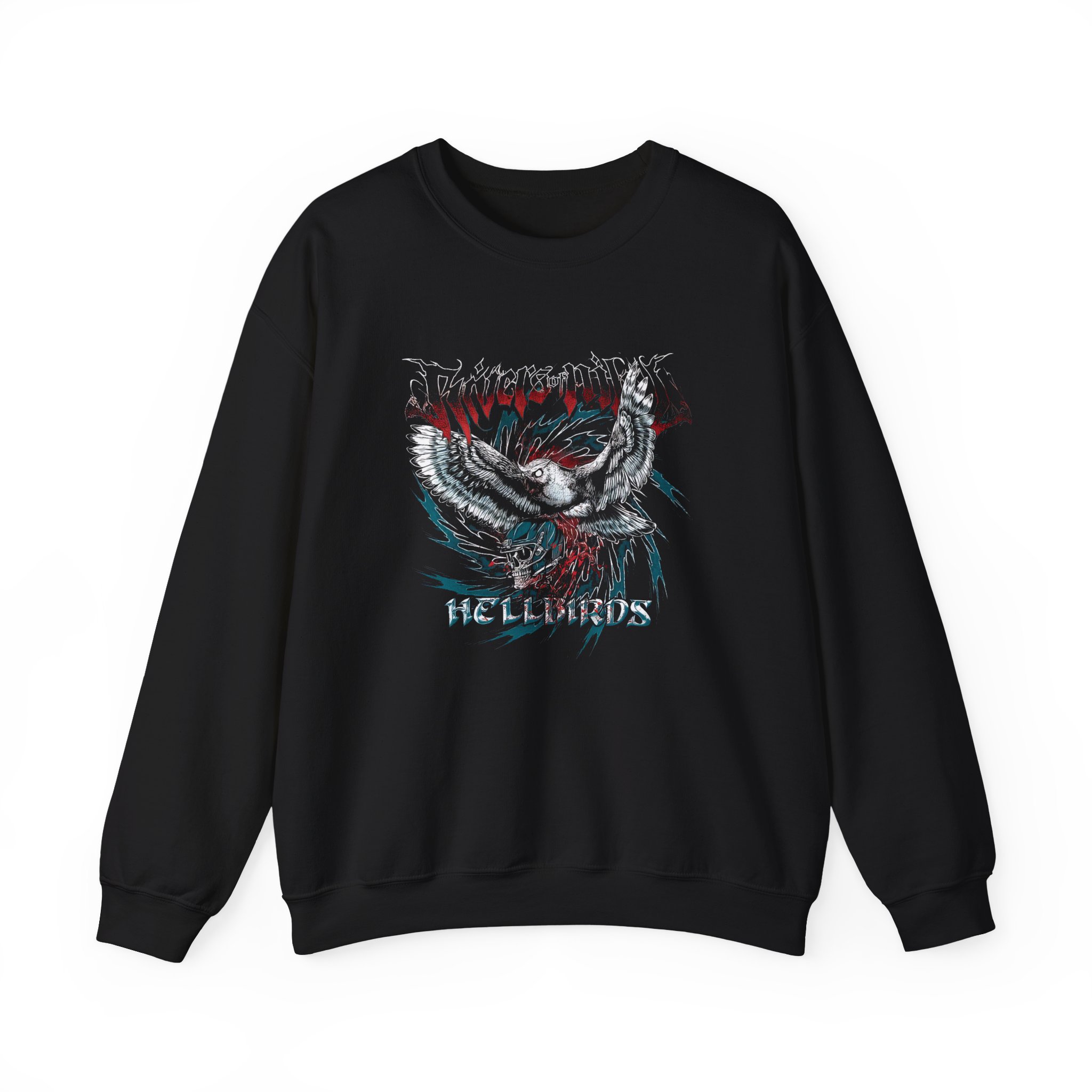 Rivers of Nihil Hellbirds Unisex Heavy Blendâ„¢ Crewneck Sweatshirt