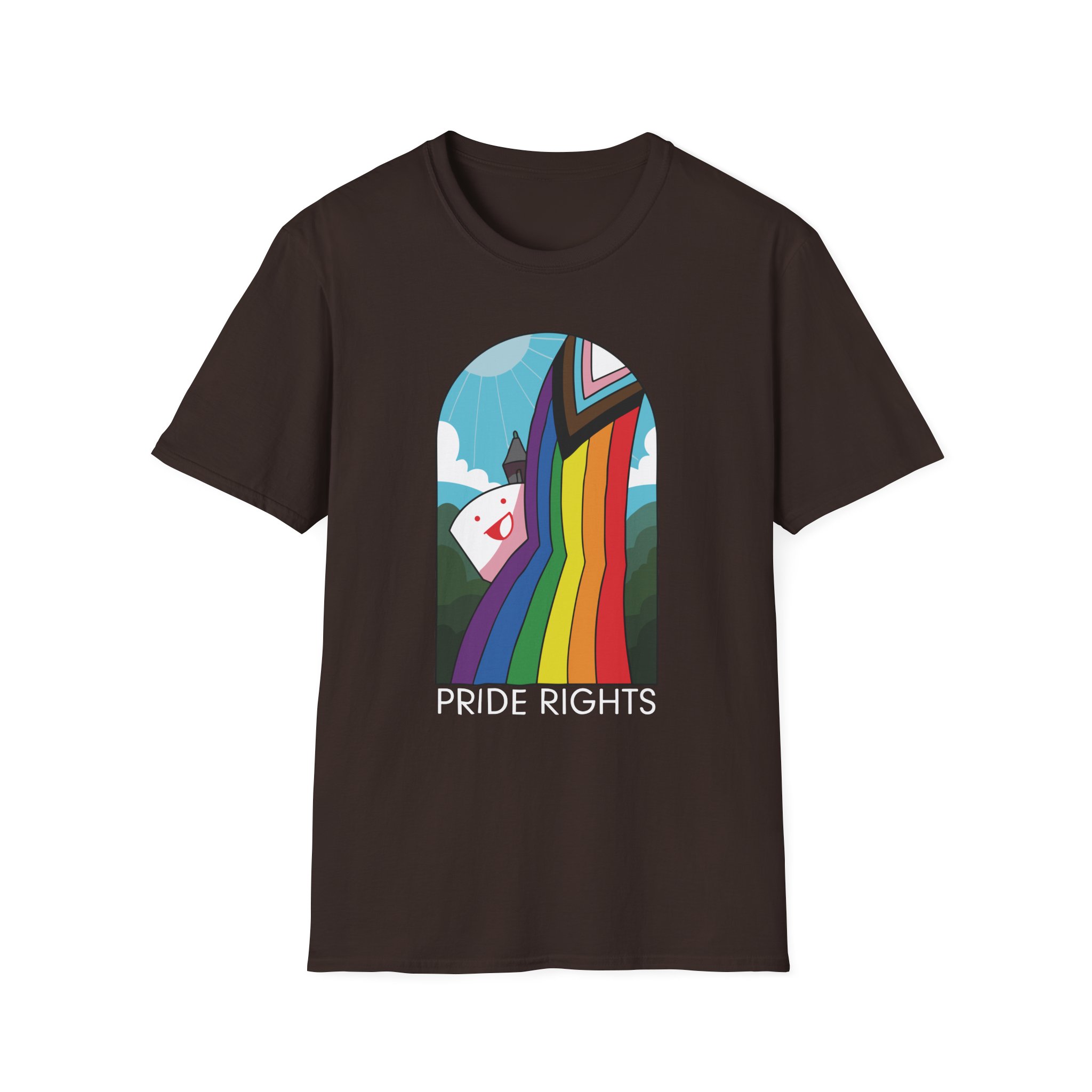 Drawfee Pride Rights Unisex Softstyle T-Shirt