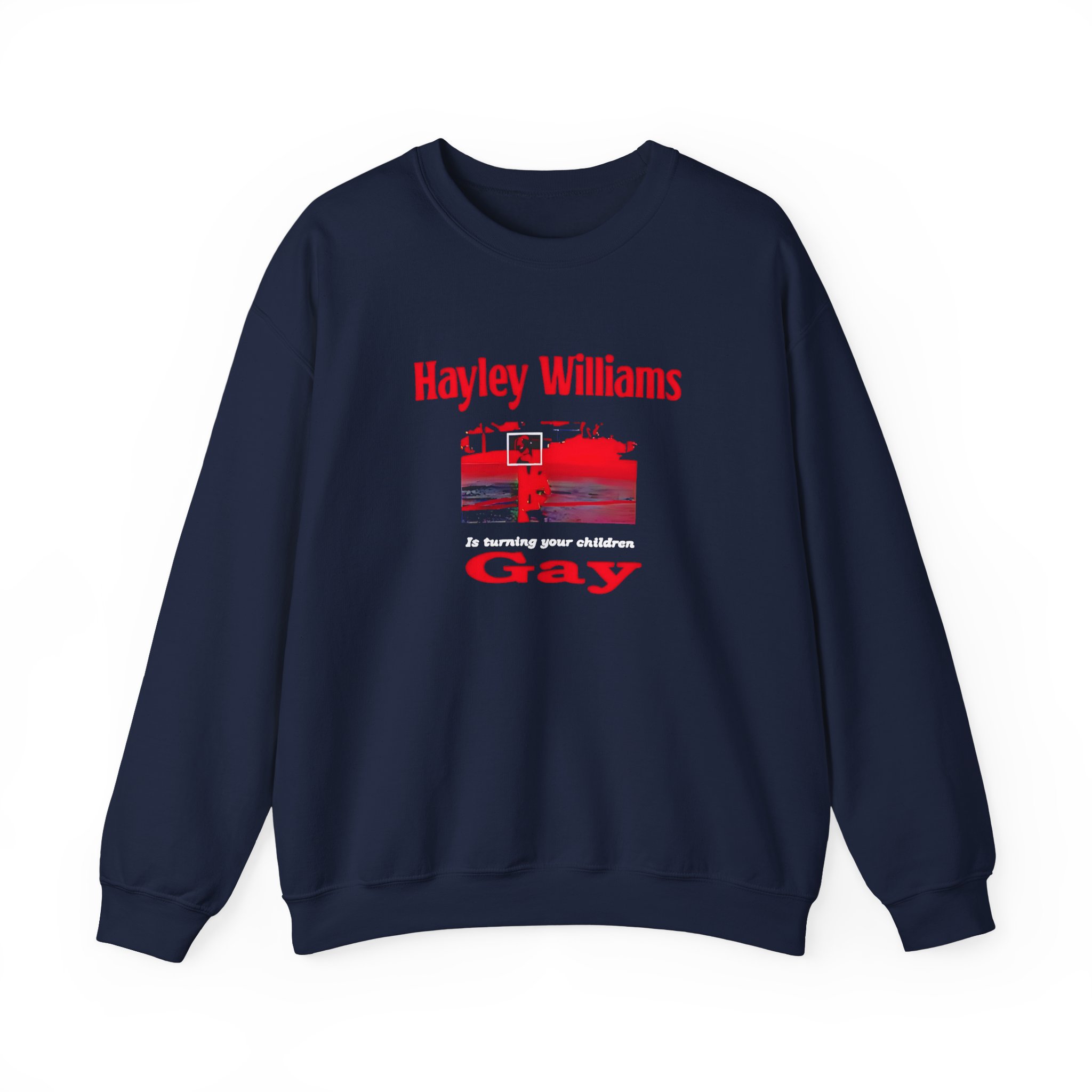 Hayley Williams Turning Your Children Gay Unisex Heavy Blendâ„¢ Crewneck Sweatshirt