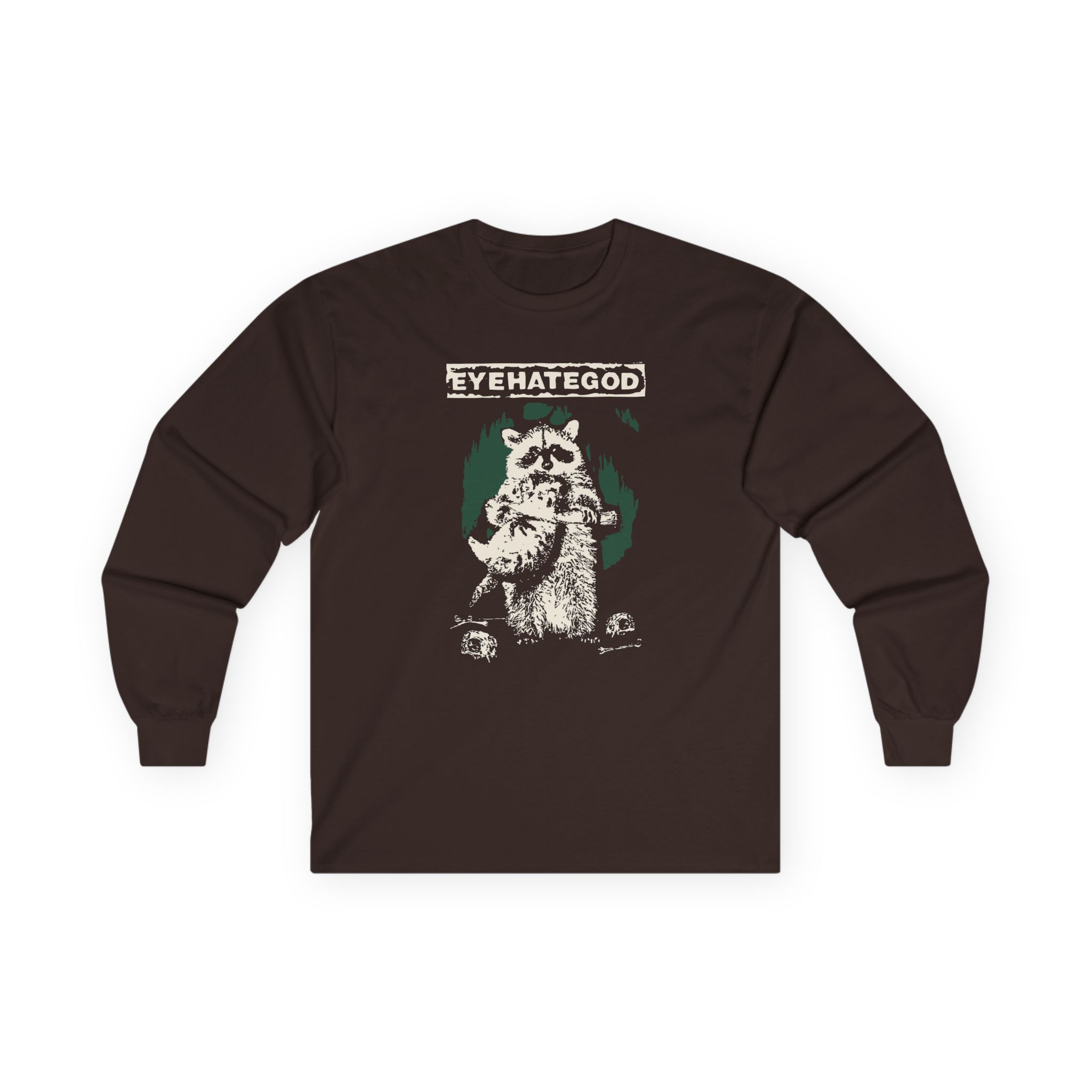 Eyehategod Southern Nihilism Racoon Unisex Ultra Cotton Long Sleeve Tee