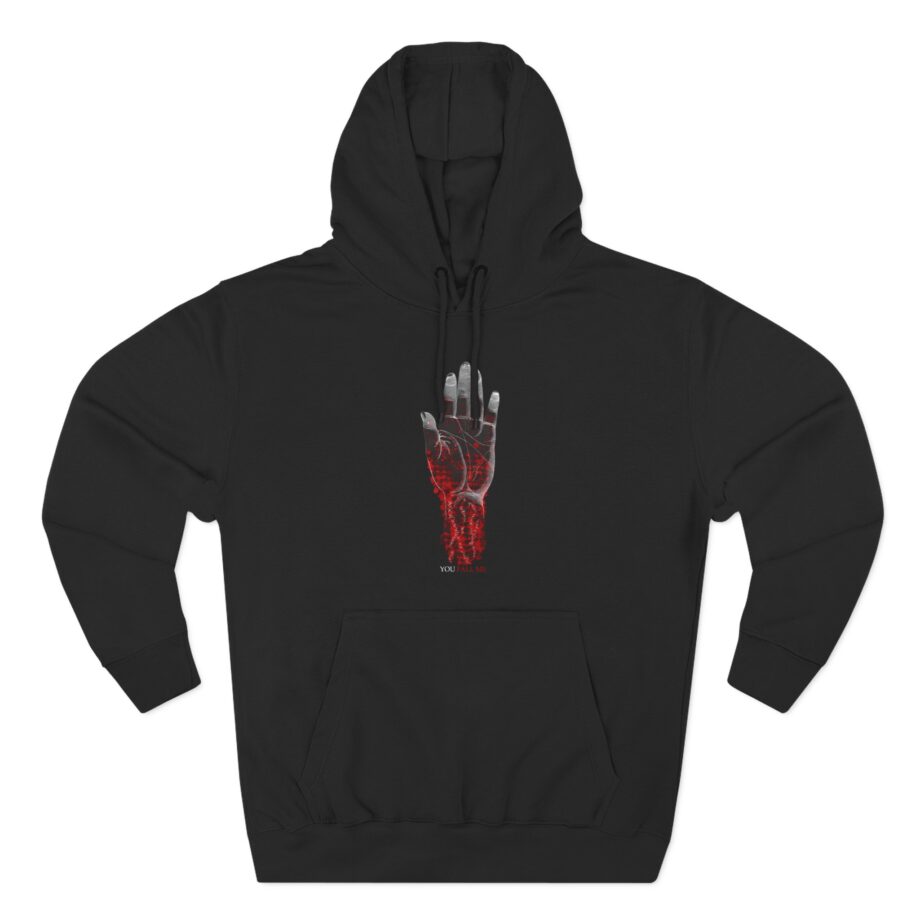 Converge Hand Three-Panel Fleece Hoodie