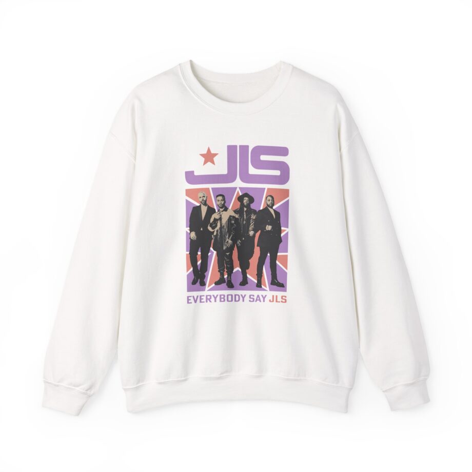 JLS, Everybody Say JLS Photo Star Unisex Heavy Blend™ Crewneck Sweatshirt
