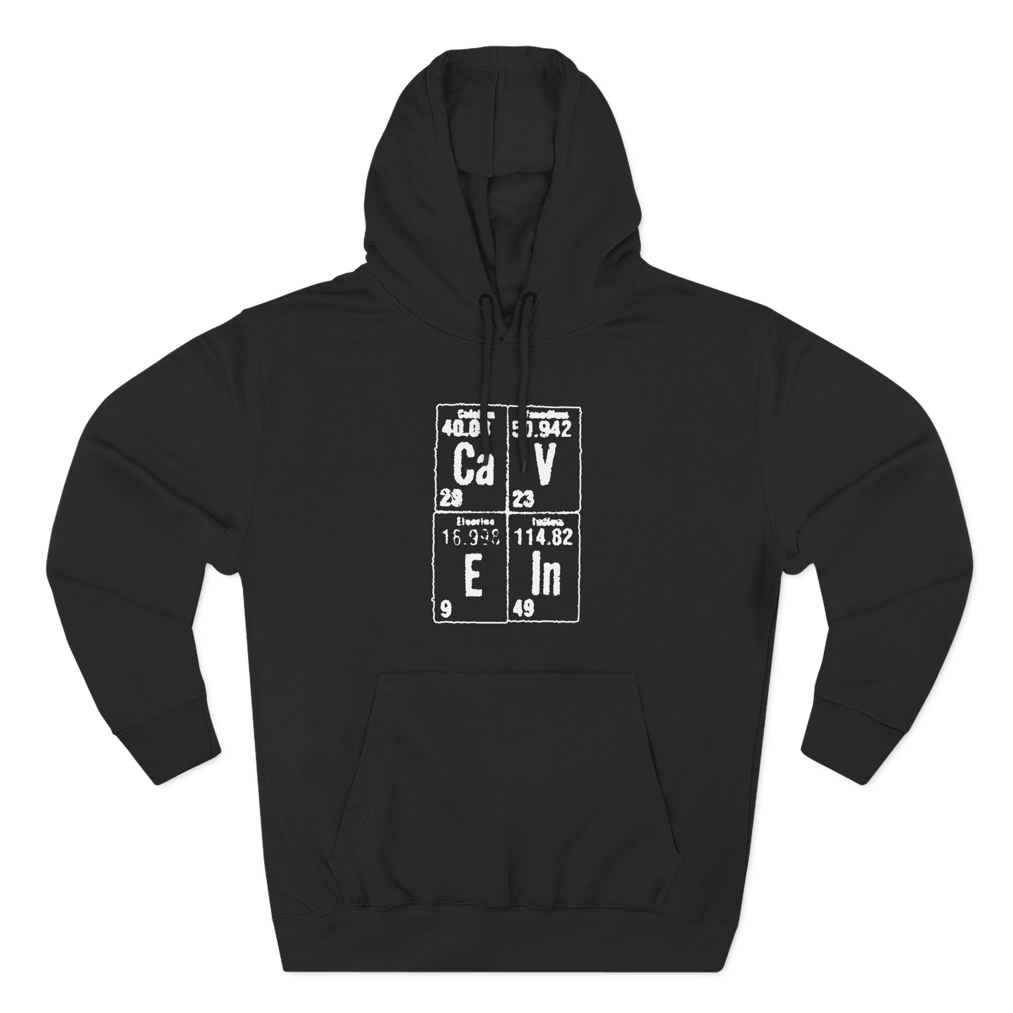 Cave in Elements Three-Panel Fleece Hoodie