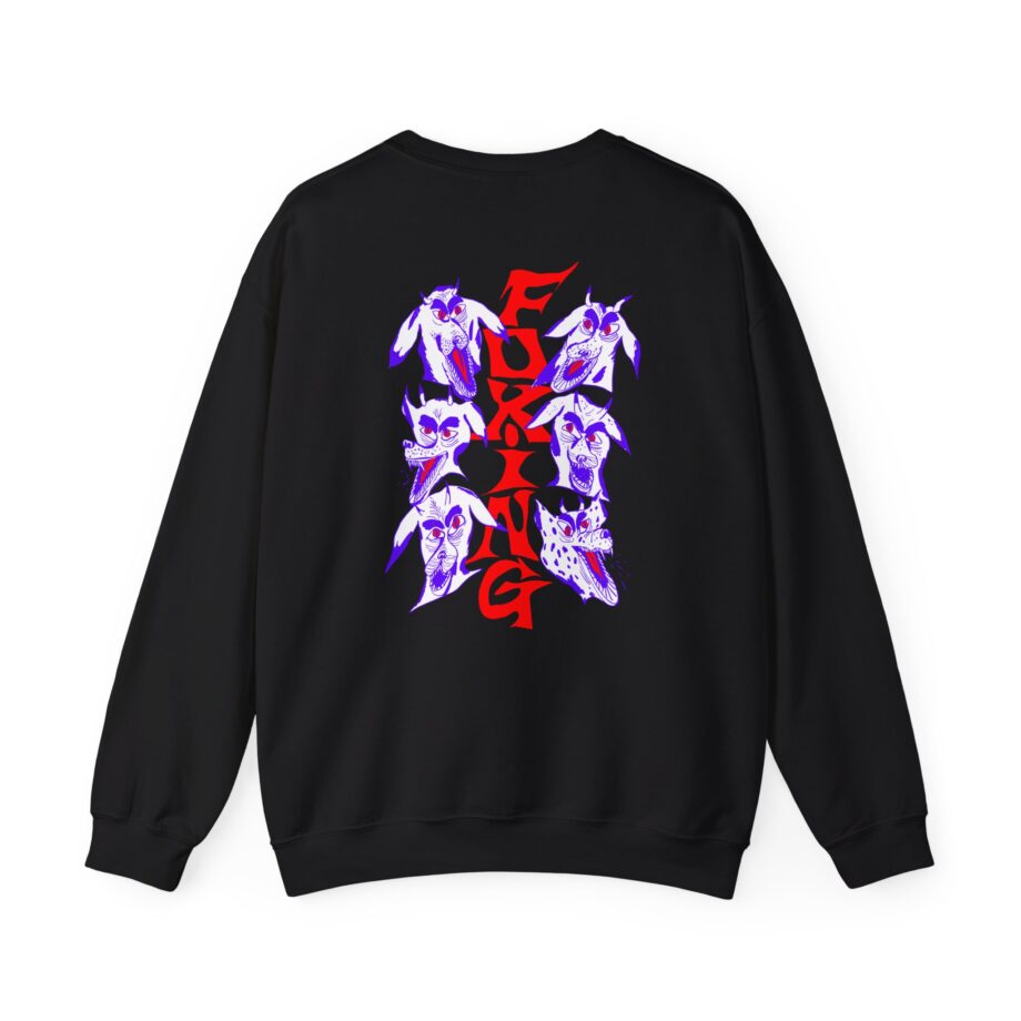 Foxing Devil Dogs Unisex Heavy Blend™ Crewneck Sweatshirt