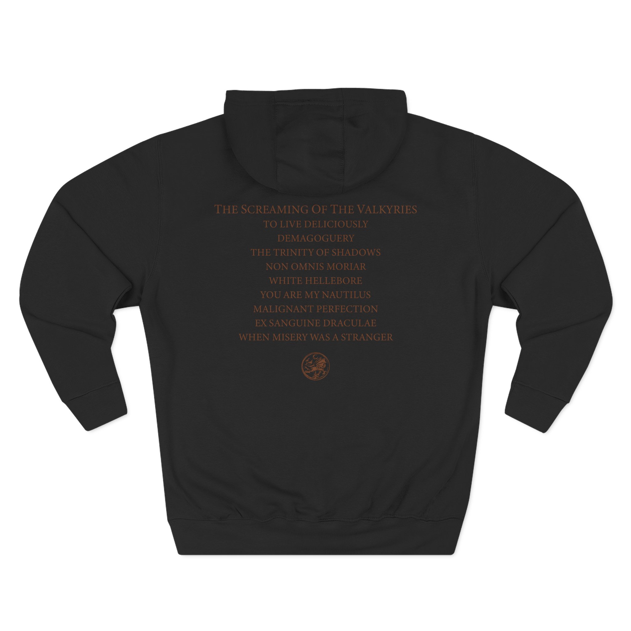 Cradle of Filth Valkyrie Sigil Three-Panel Fleece Hoodie