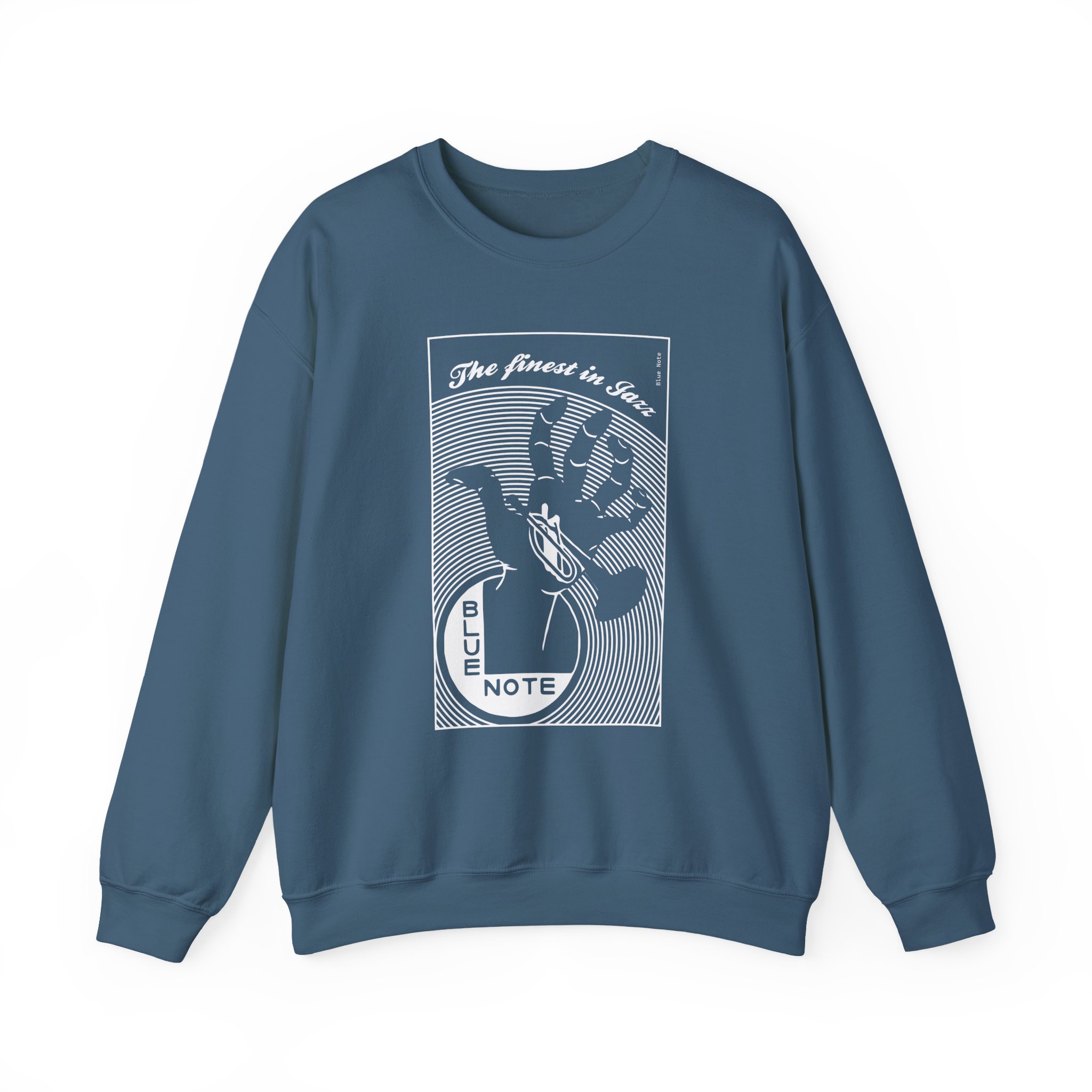 Blue Note Records Unisex Heavy Blendâ„¢ Crewneck Sweatshirt