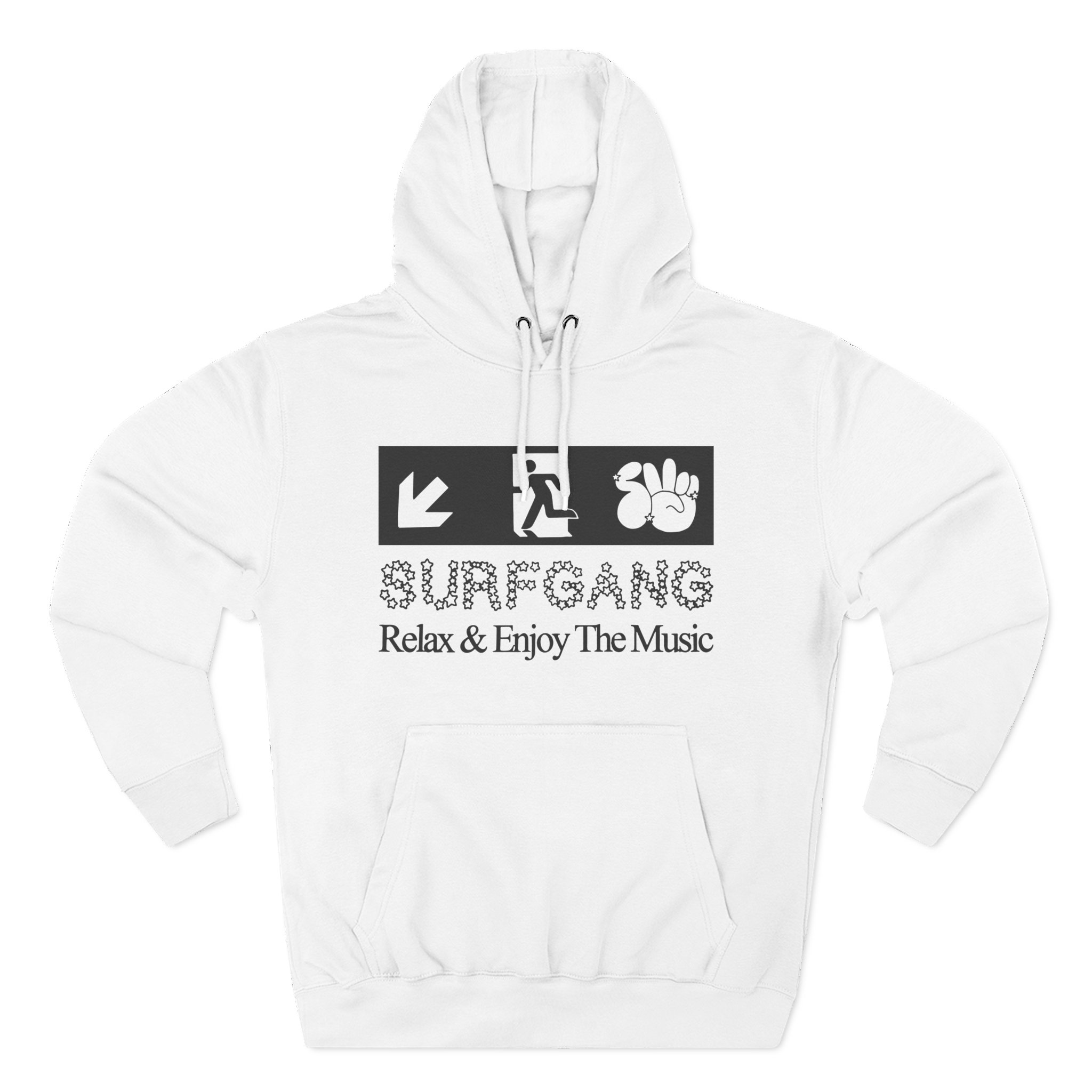 Surf Gang Three-Panel Fleece Hoodie