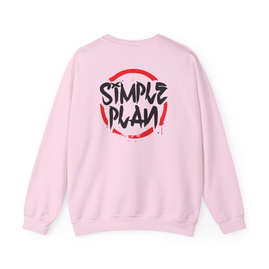 Simple Plan Circle Splat Unisex Heavy Blend™ Crewneck Sweatshirt