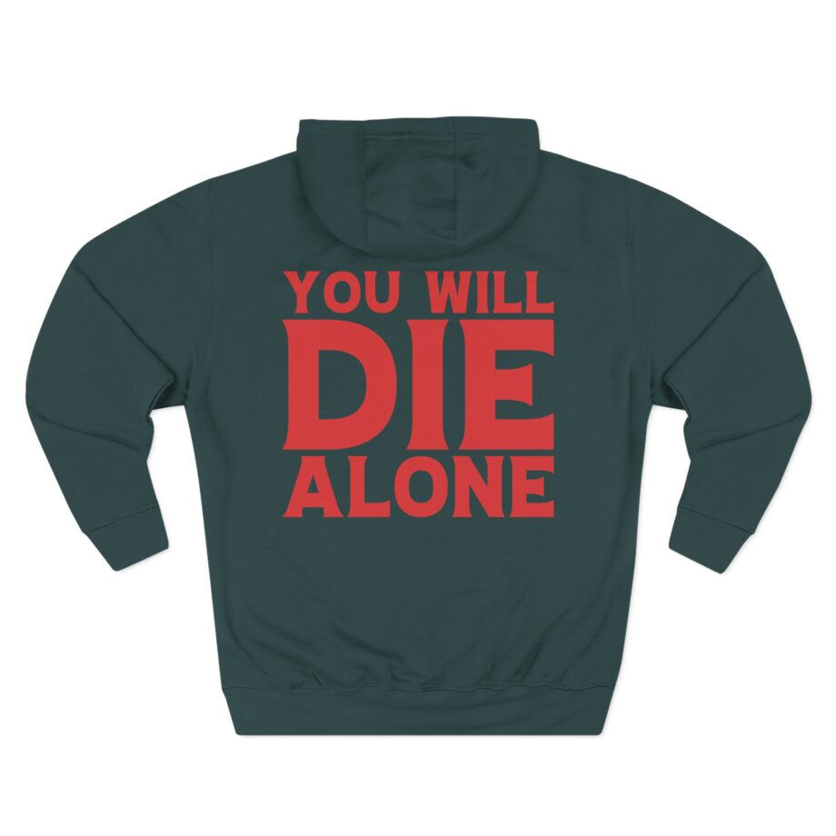 Suicide Silence You Will Die Alone Three-Panel Fleece Hoodie
