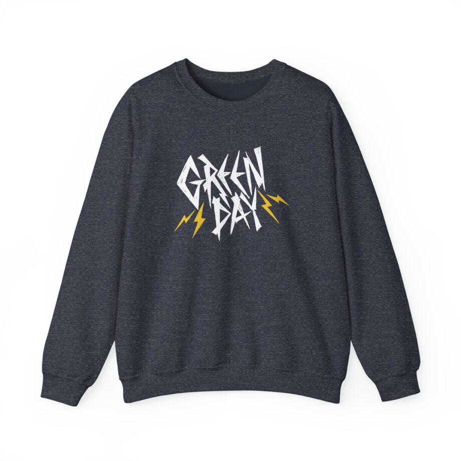 Green Day Bolt Logo Unisex Heavy Blend™ Crewneck Sweatshirt