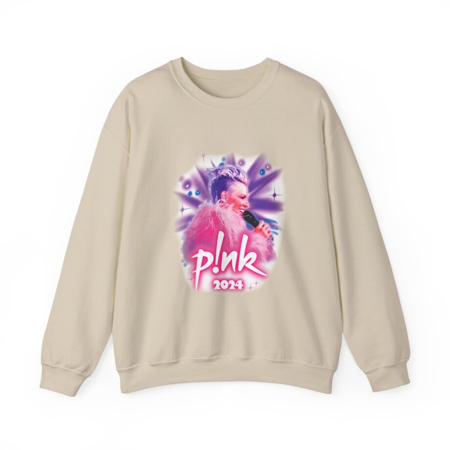 Pink Airbrushed 2024 Unisex Heavy Blend™ Crewneck Sweatshirt