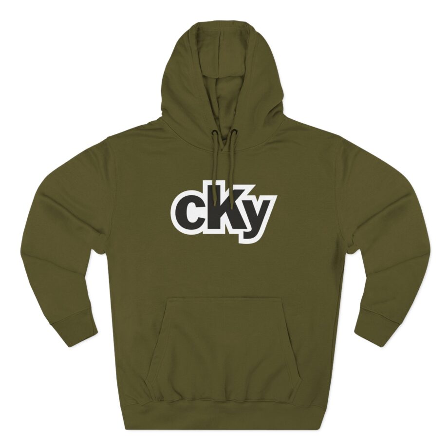 CKY Corpo Logo Three-Panel Fleece Hoodie