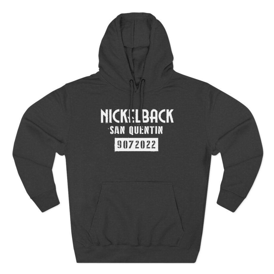 Nickelback San Quentin Three-Panel Fleece Hoodie