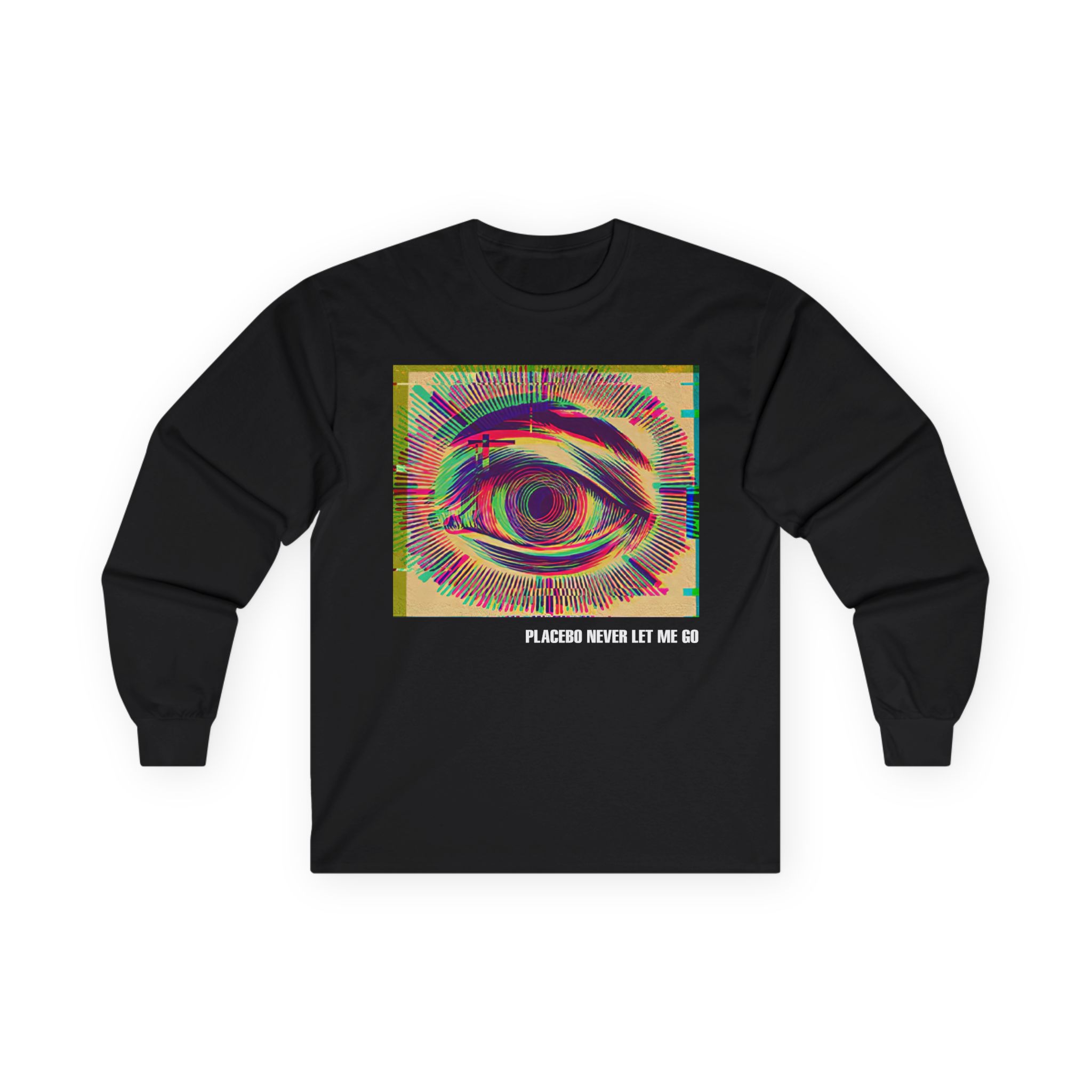 Placebo Glitch Eye Unisex Ultra Cotton Long Sleeve Tee