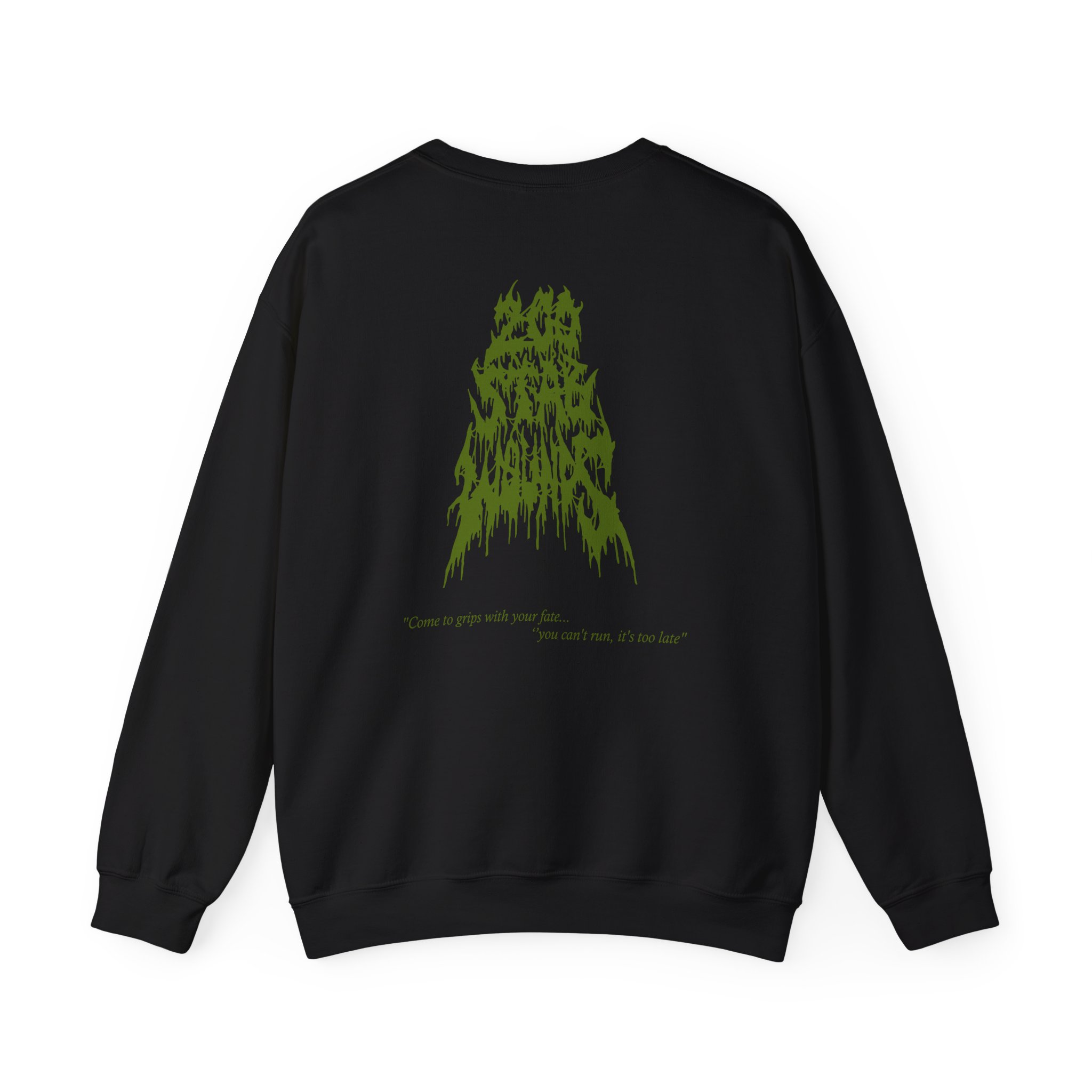 200 Stab Wounds Spider Skull Unisex Heavy Blendâ„¢ Crewneck Sweatshirt