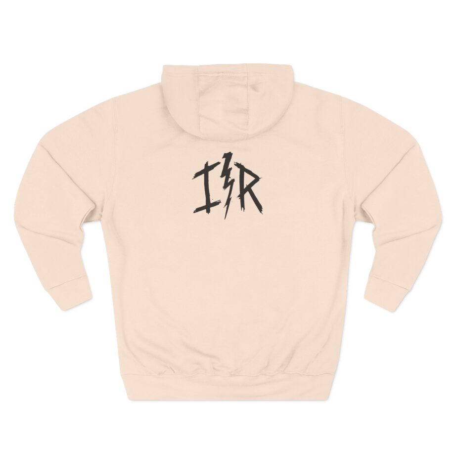 Iron Reagan Finger On The Button Three-Panel Fleece Hoodie