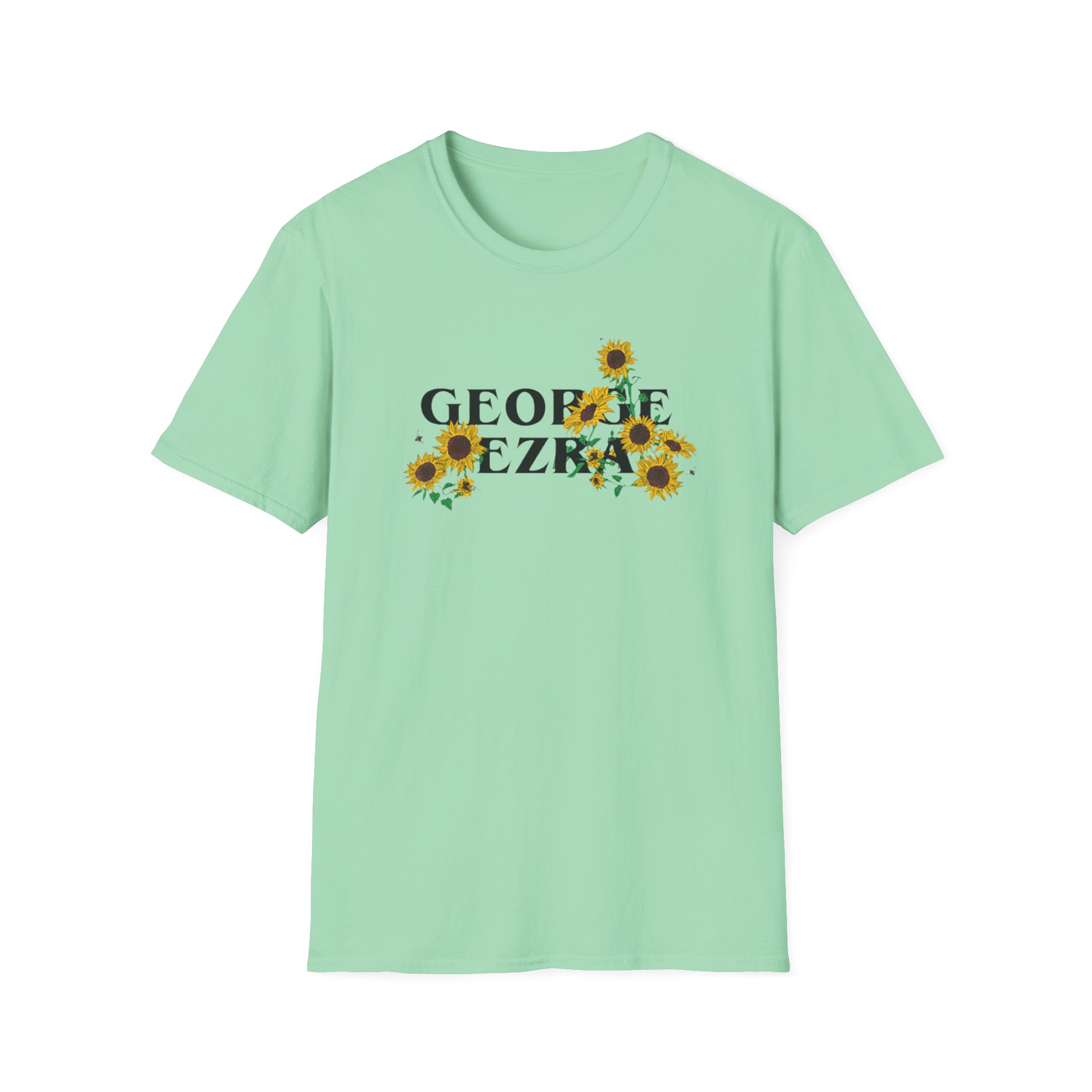 George Ezra Sunflowers Unisex Softstyle T-Shirt