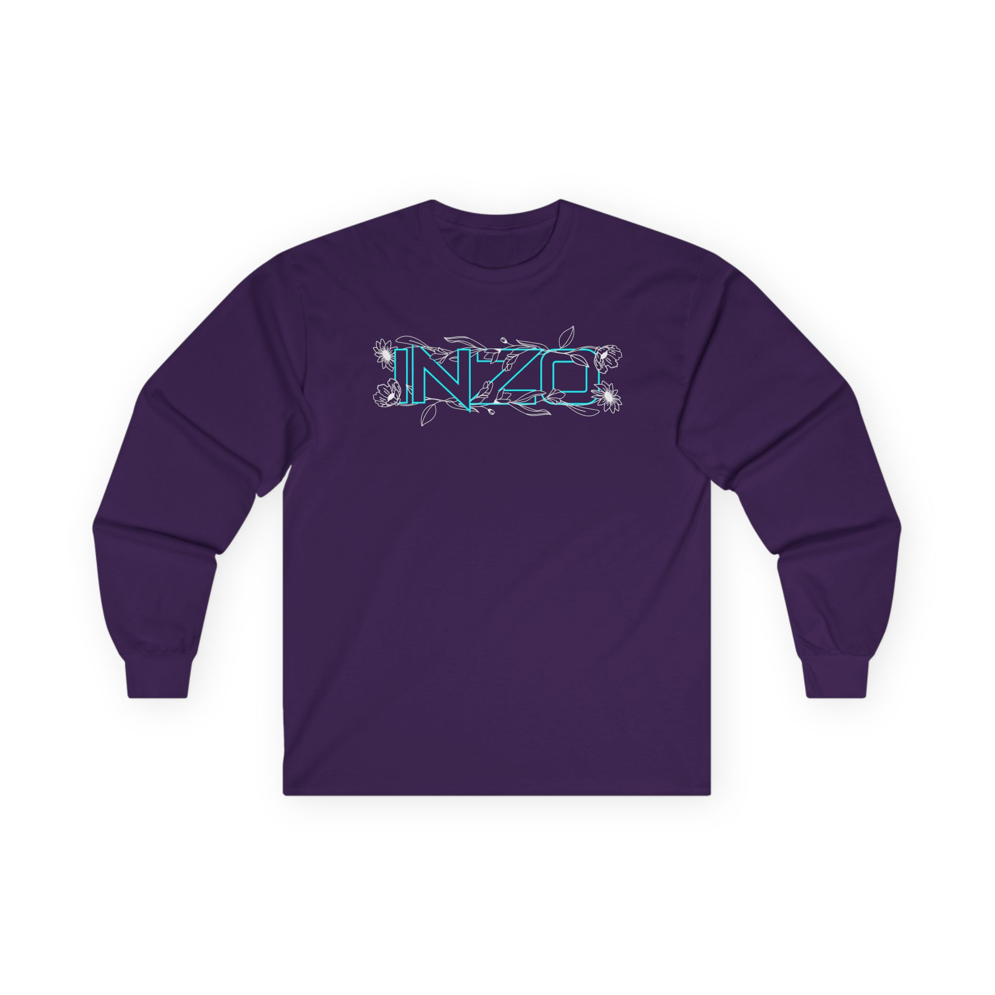 Inzo Flowers in My Heart Unisex Ultra Cotton Long Sleeve Tee