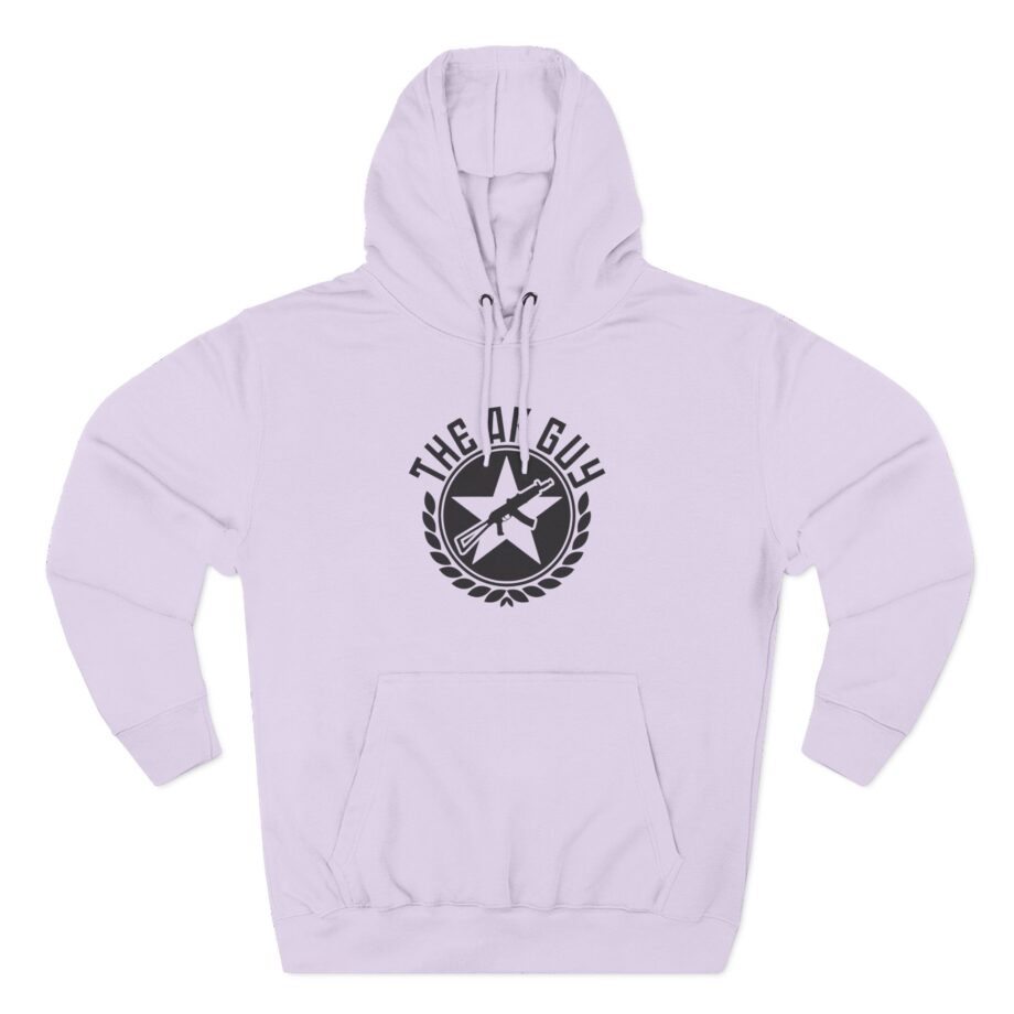 Brandon Herrera the Ak Guy Logo Three-Panel Fleece Hoodie