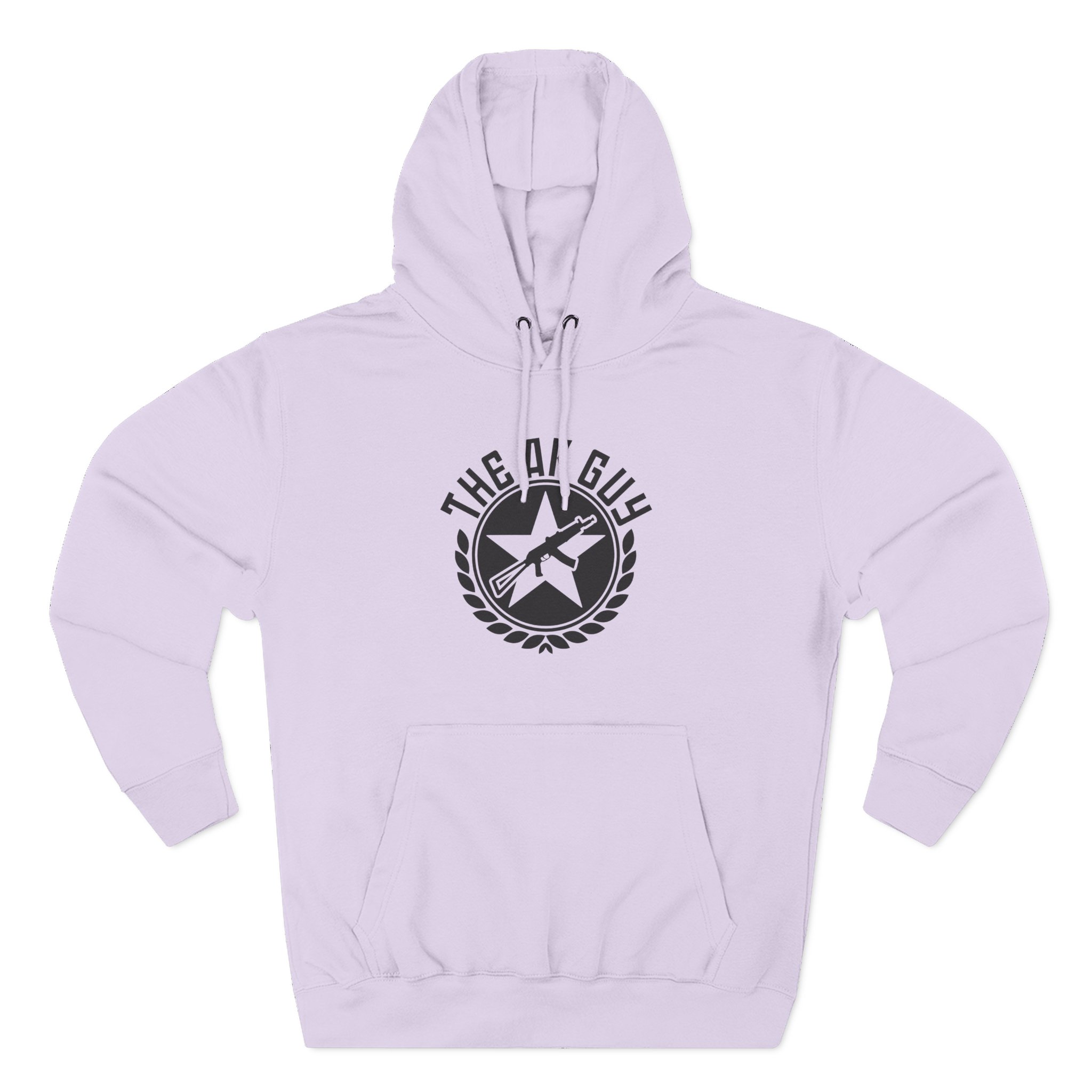 Brandon Herrera the Ak Guy Logo Three-Panel Fleece Hoodie