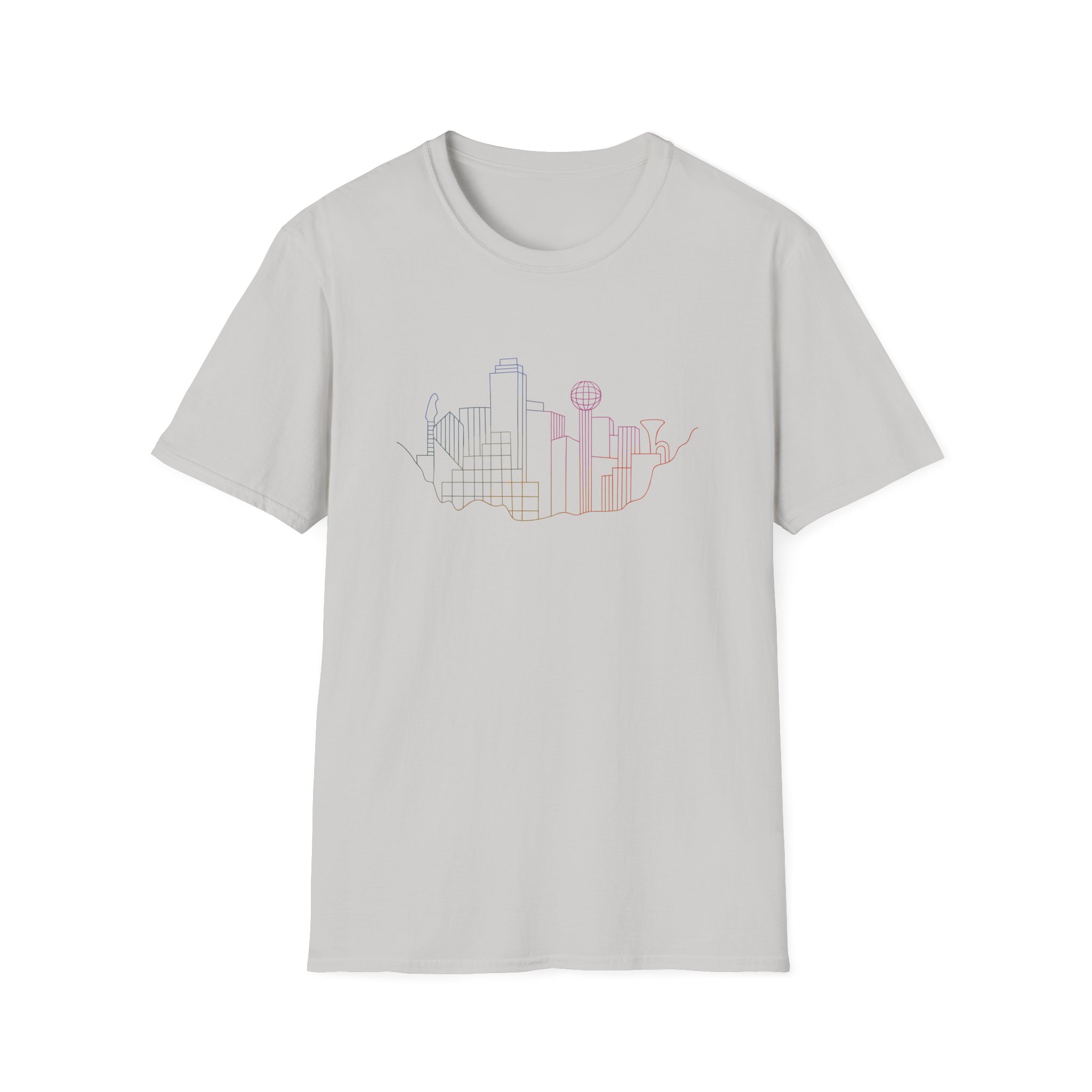 Snarky Puppy Empire Central Skyline Unisex Softstyle T-shirt