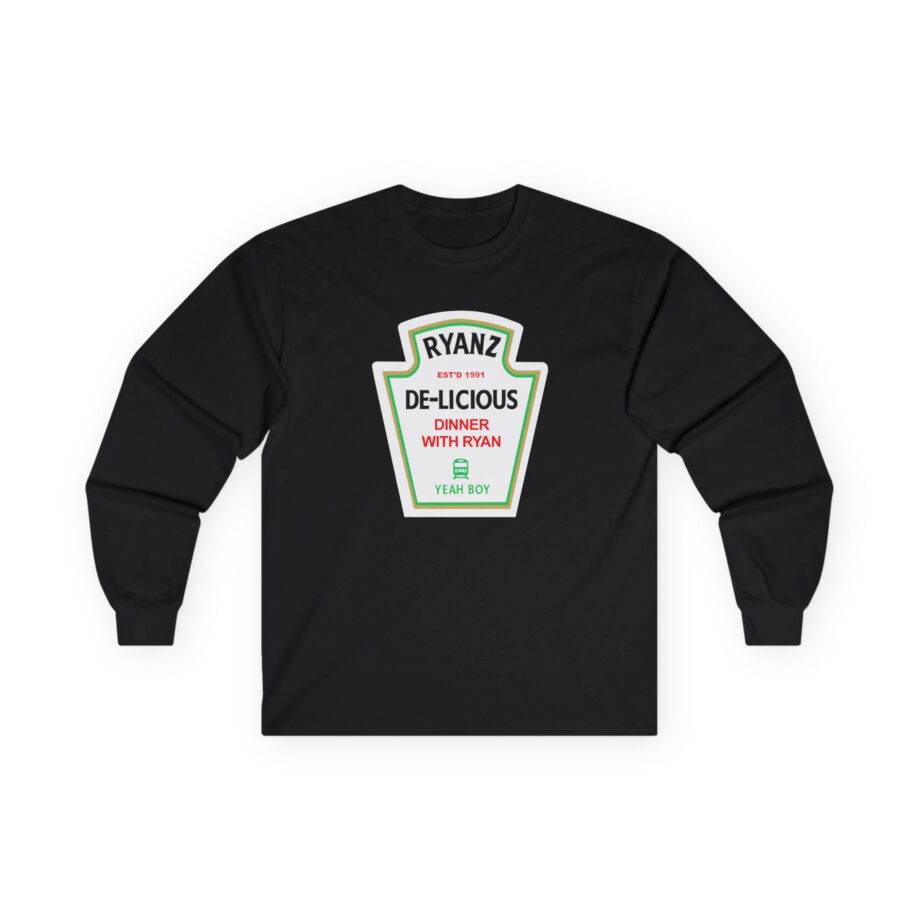 Ryan Windridge De-lecious Dinner Unisex Ultra Cotton Long Sleeve Tee