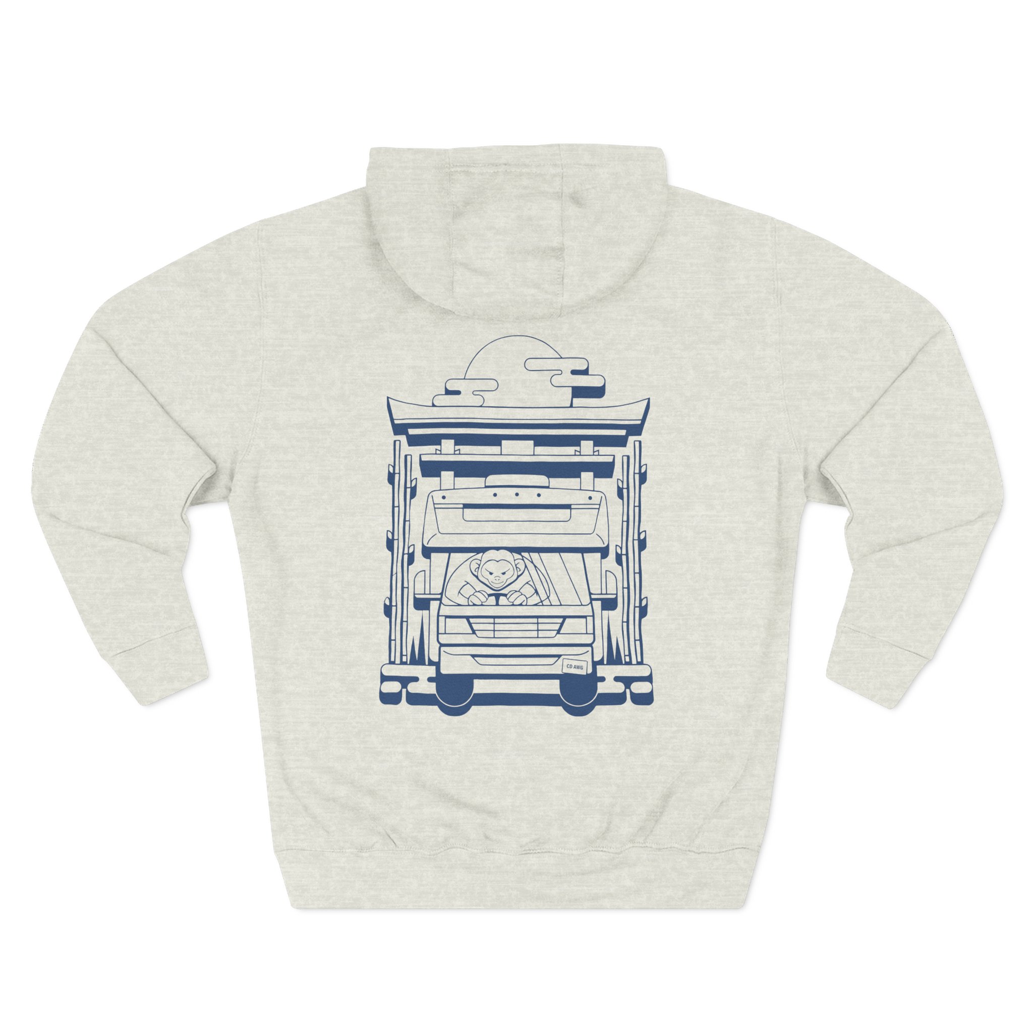 Cdawgva Japan Joyride Three-Panel Fleece Hoodie