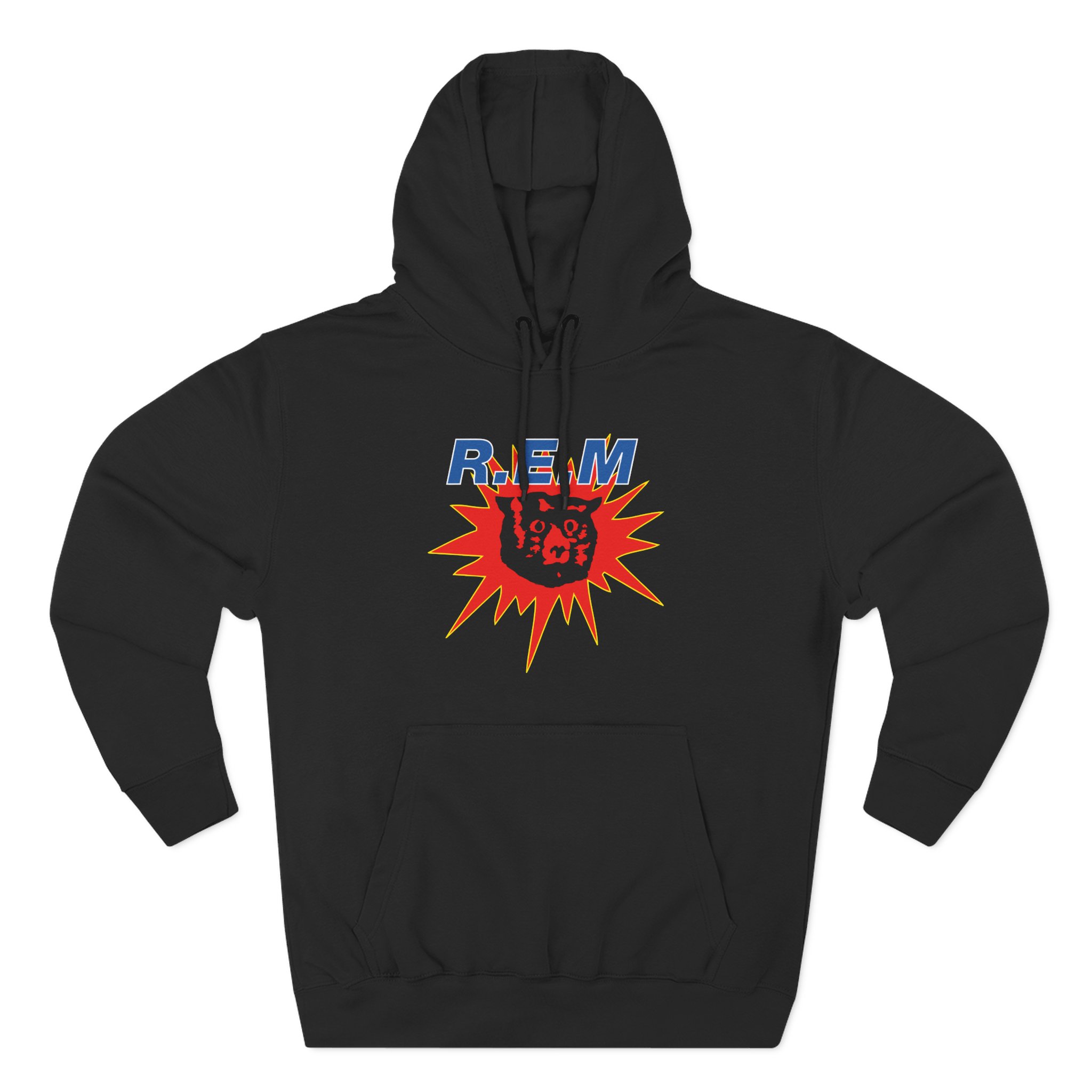 Rem Monster Three-Panel Fleece Hoodie