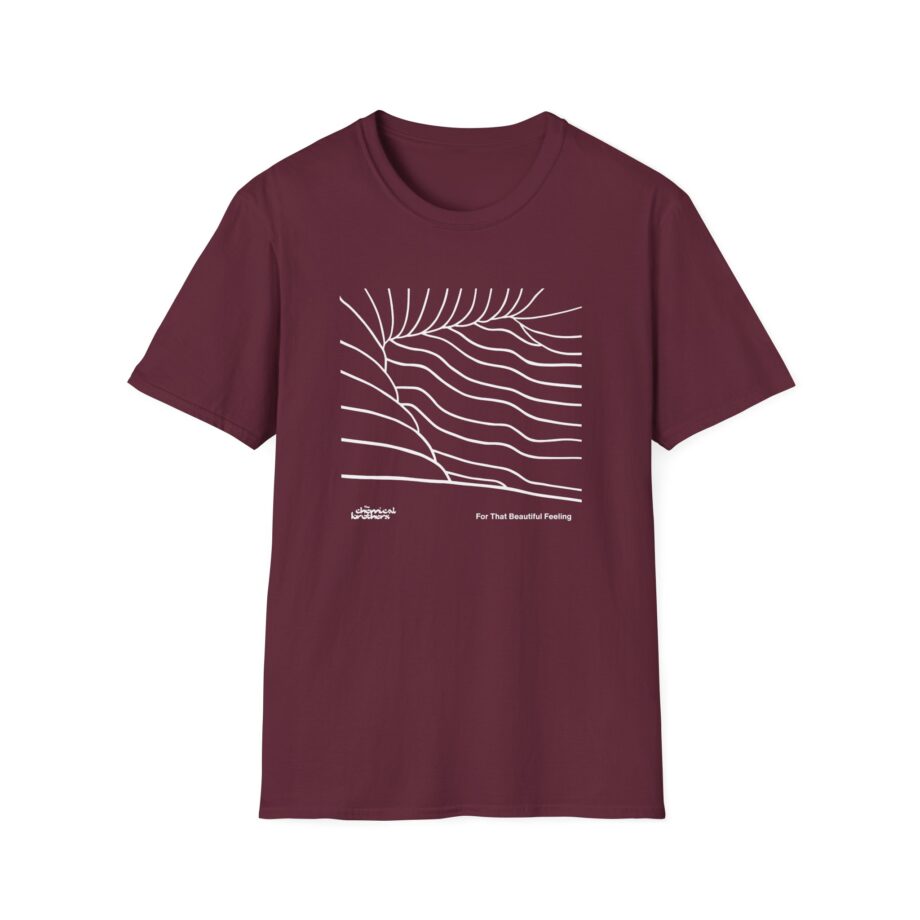 The Chemical Brothers for That Beautiful Feeling Outline Unisex Softstyle T-Shirt